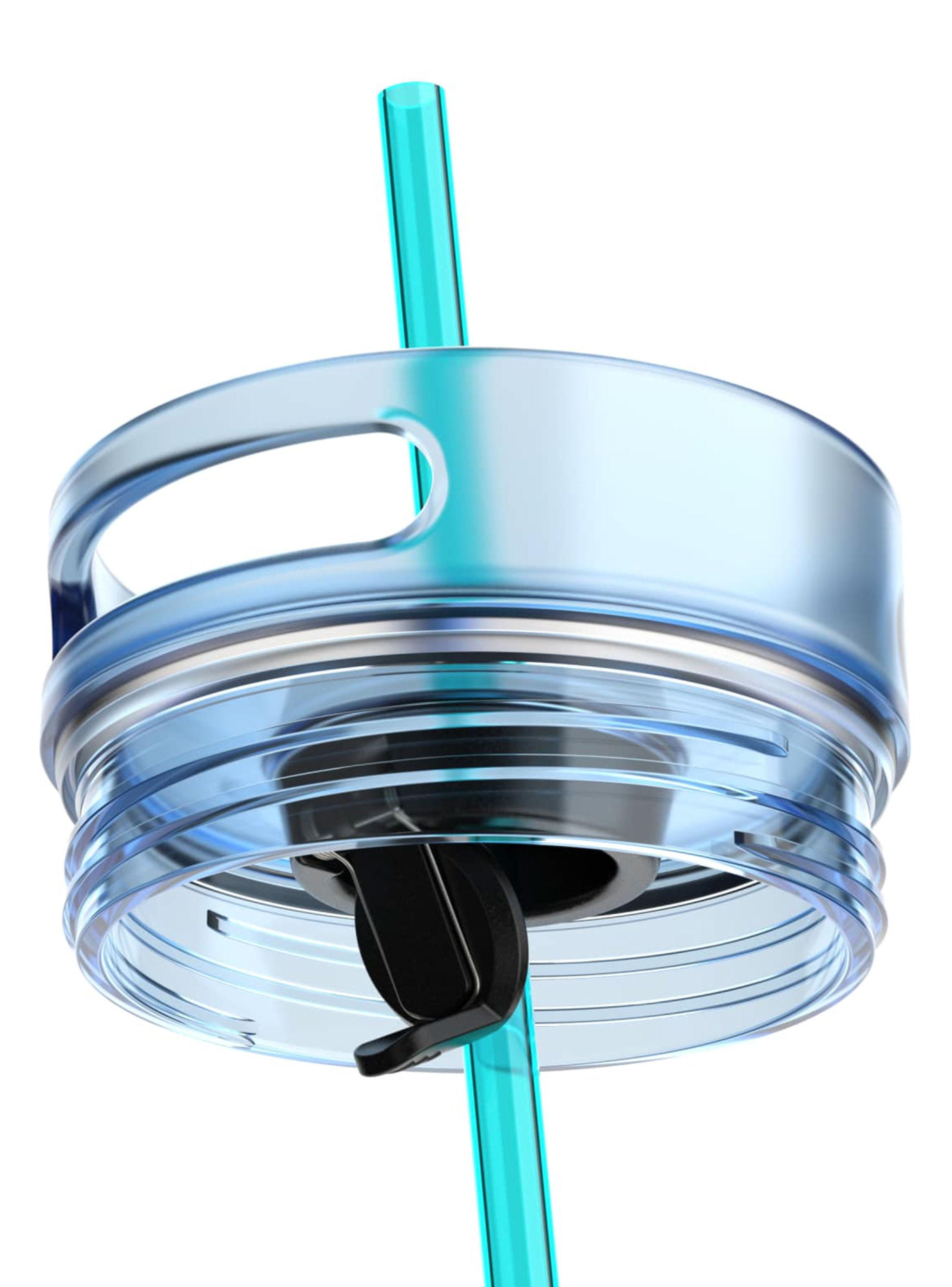 Vaso Térmico Tumbler 1.18 Litros Celeste Acero Inoxidable-4