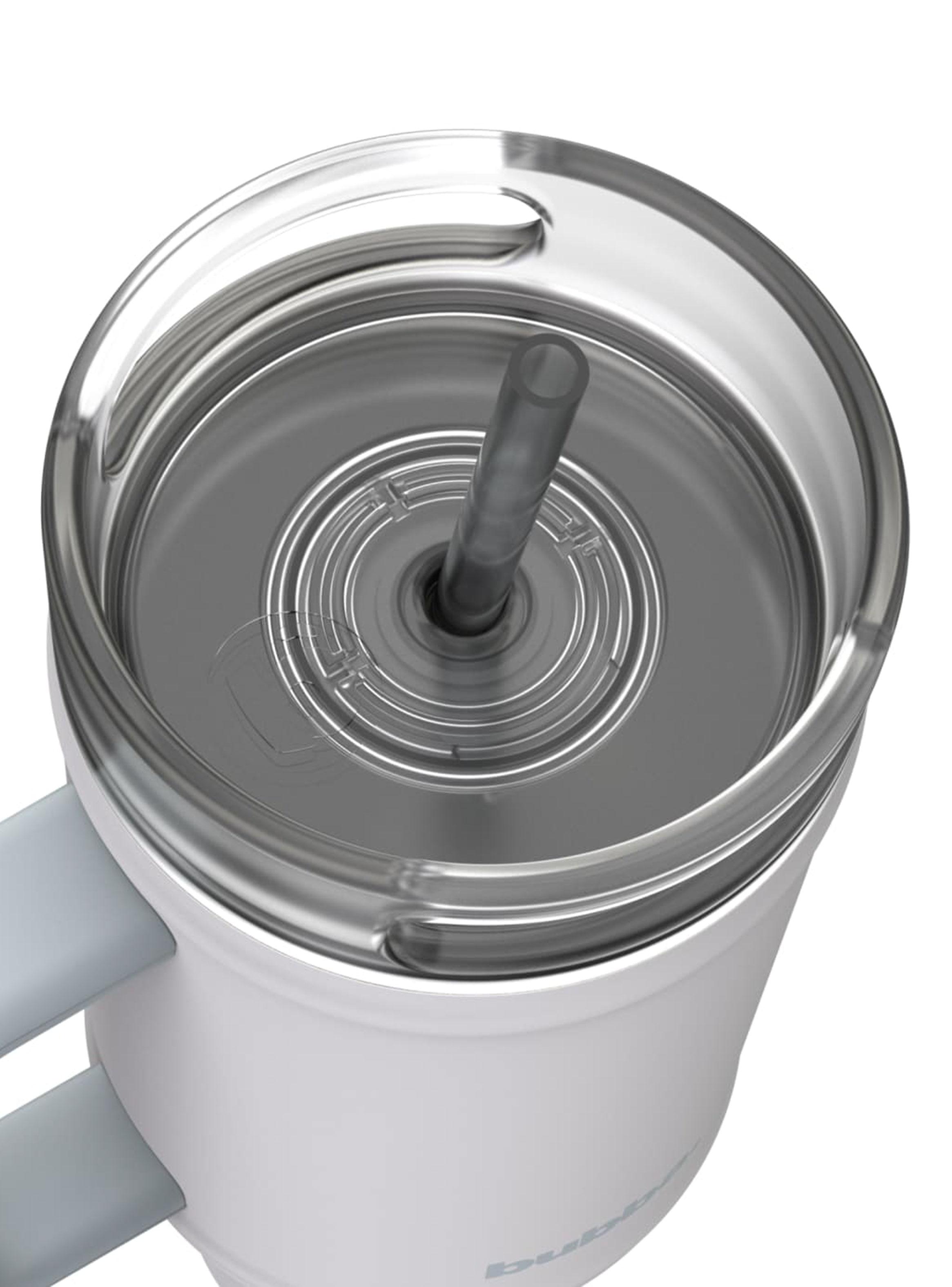 Vaso Térmico Tumbler 1.18 Litros Blanco Acero Inoxidable-3