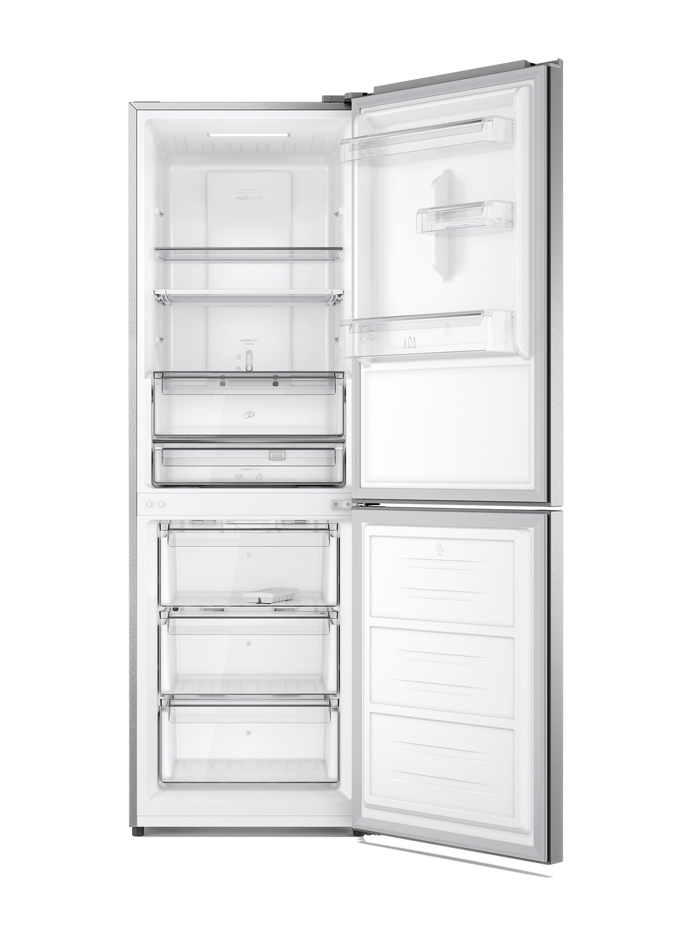Refrigerador Bottom Freezer No Frost 323 Litros DB60S Inox-3