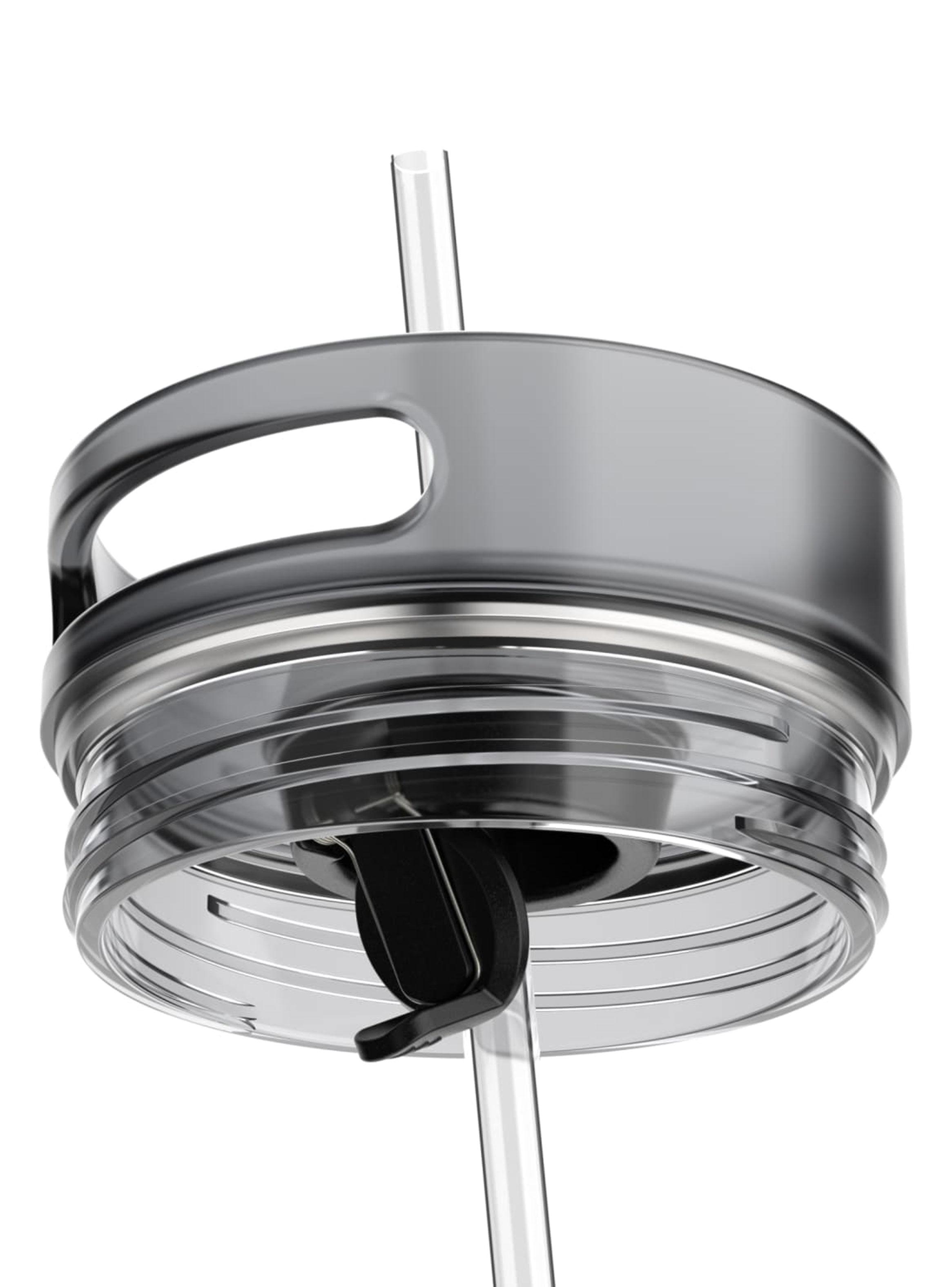 Vaso Térmico Tumbler 1.18 Litros Negro Acero Inoxidable-4