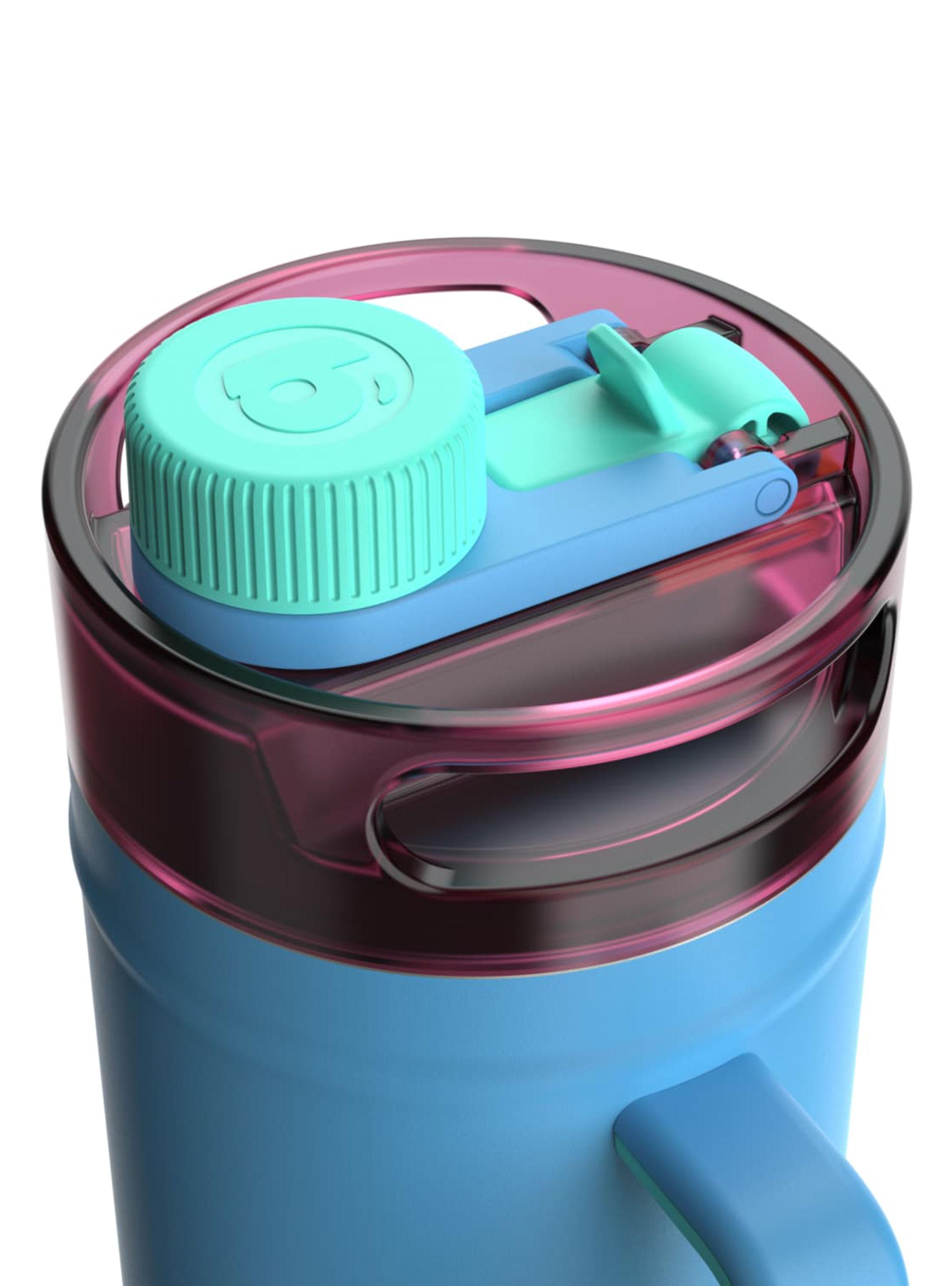 Botella Térmica Keg 1.54 Litros Azul Acero Inoxidable-4