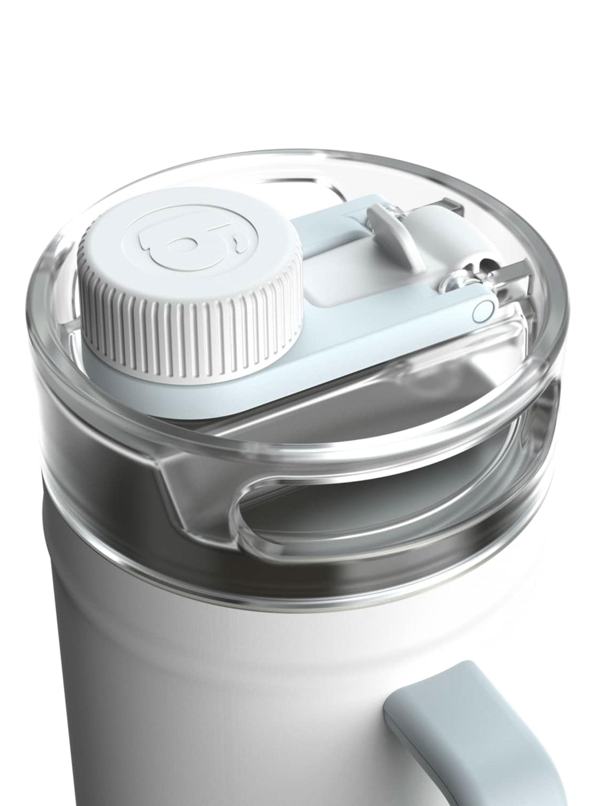 Botella Térmica Keg 1.54 Litros Blanco Acero Inoxidable-3