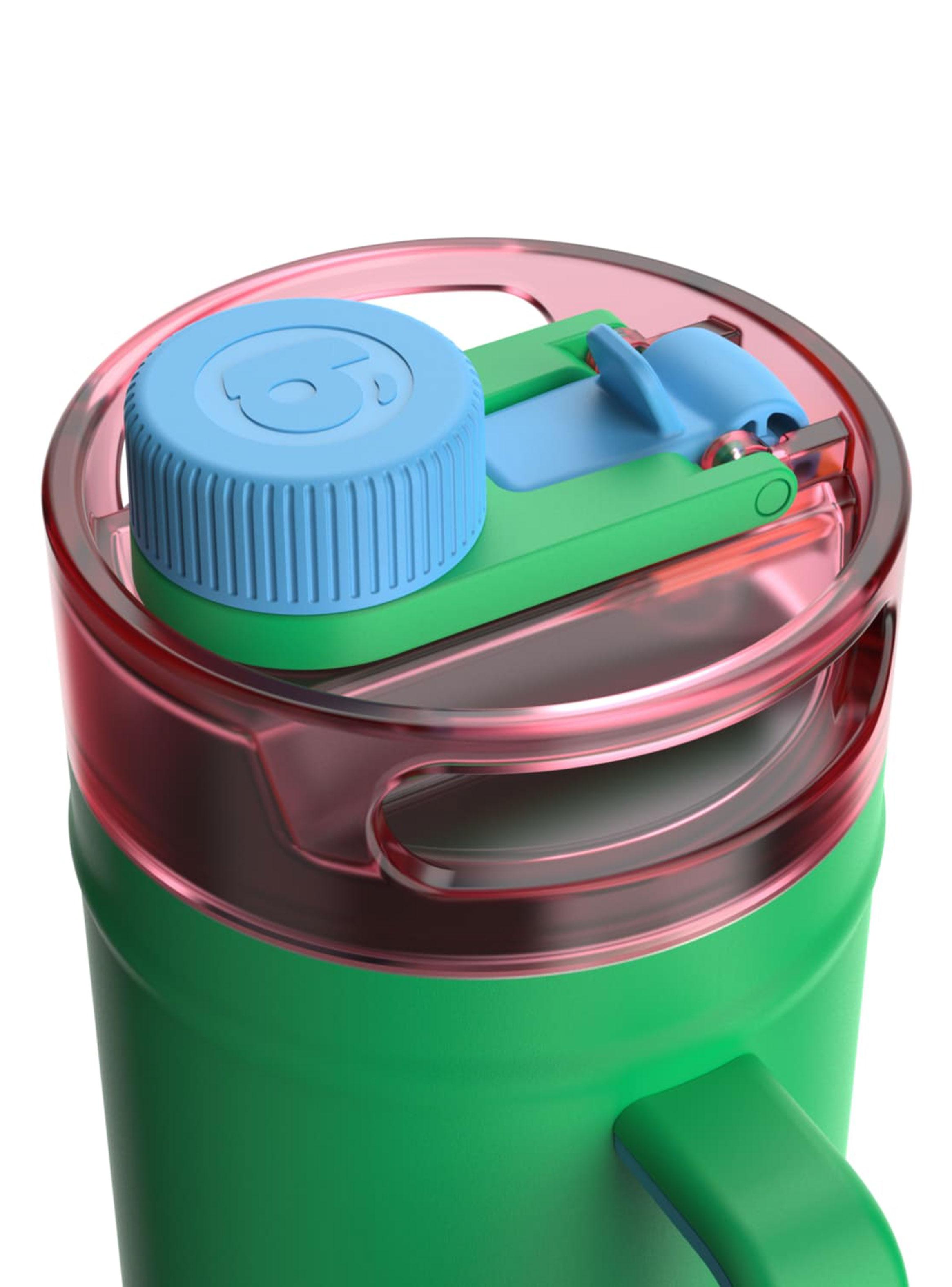 Botella Térmica Keg 1.54 Litros Verde Acero Inoxidable-3