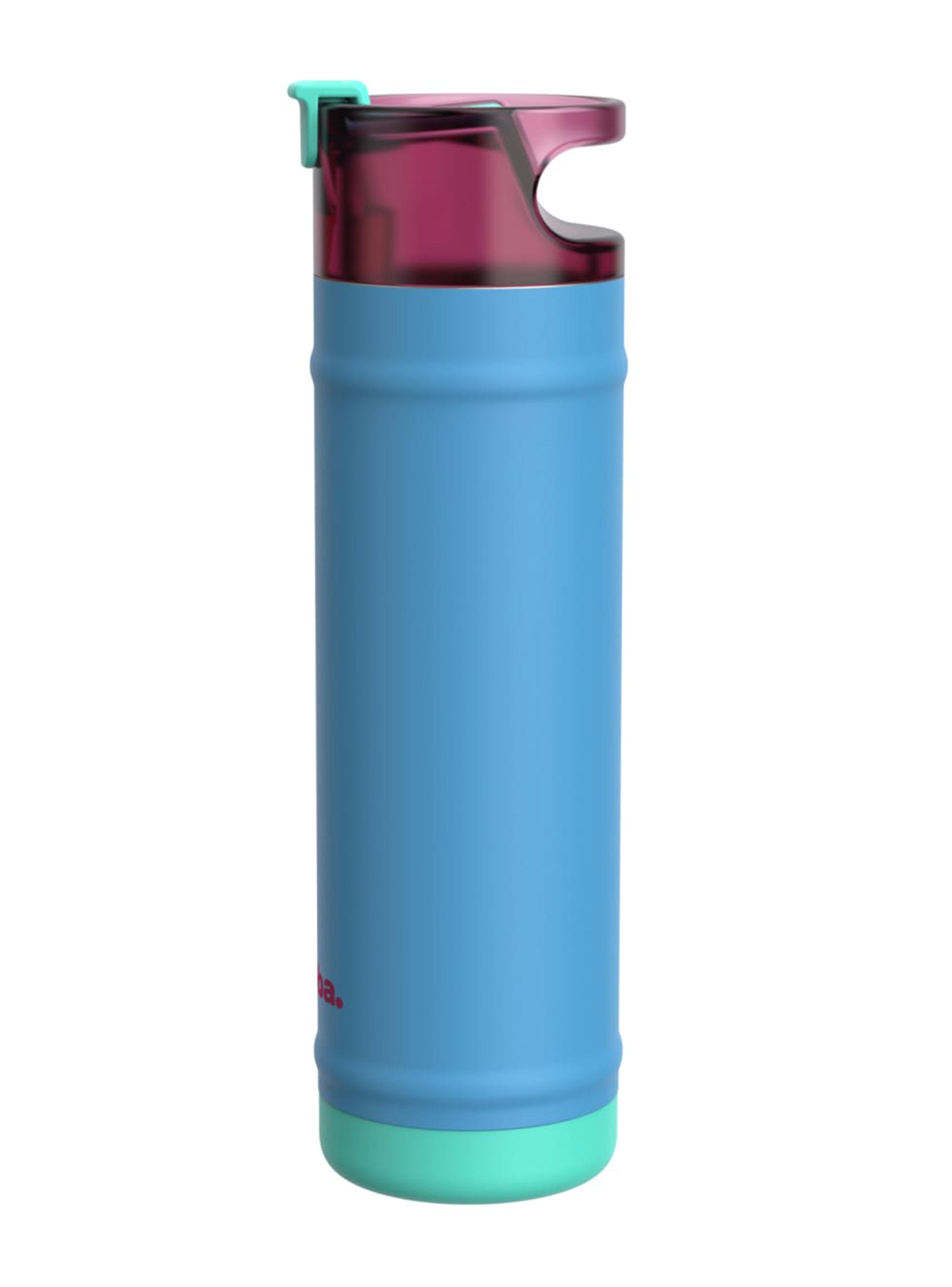 Botella de Agua DualSip 710 ml Azul Acero Inoxidable-2