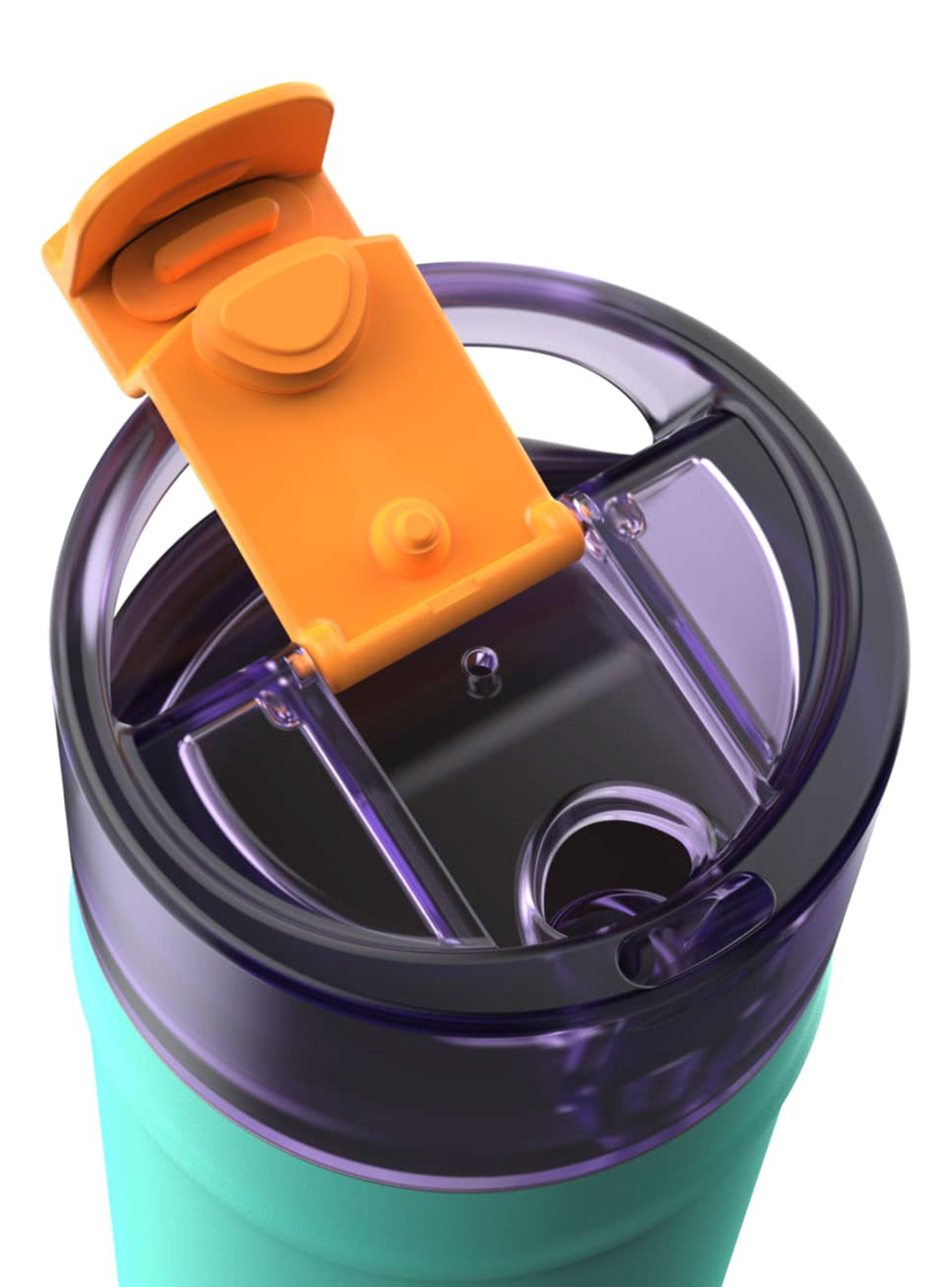 Botella de Agua DualSip 710 ml Calipso Acero Inoxidable-4