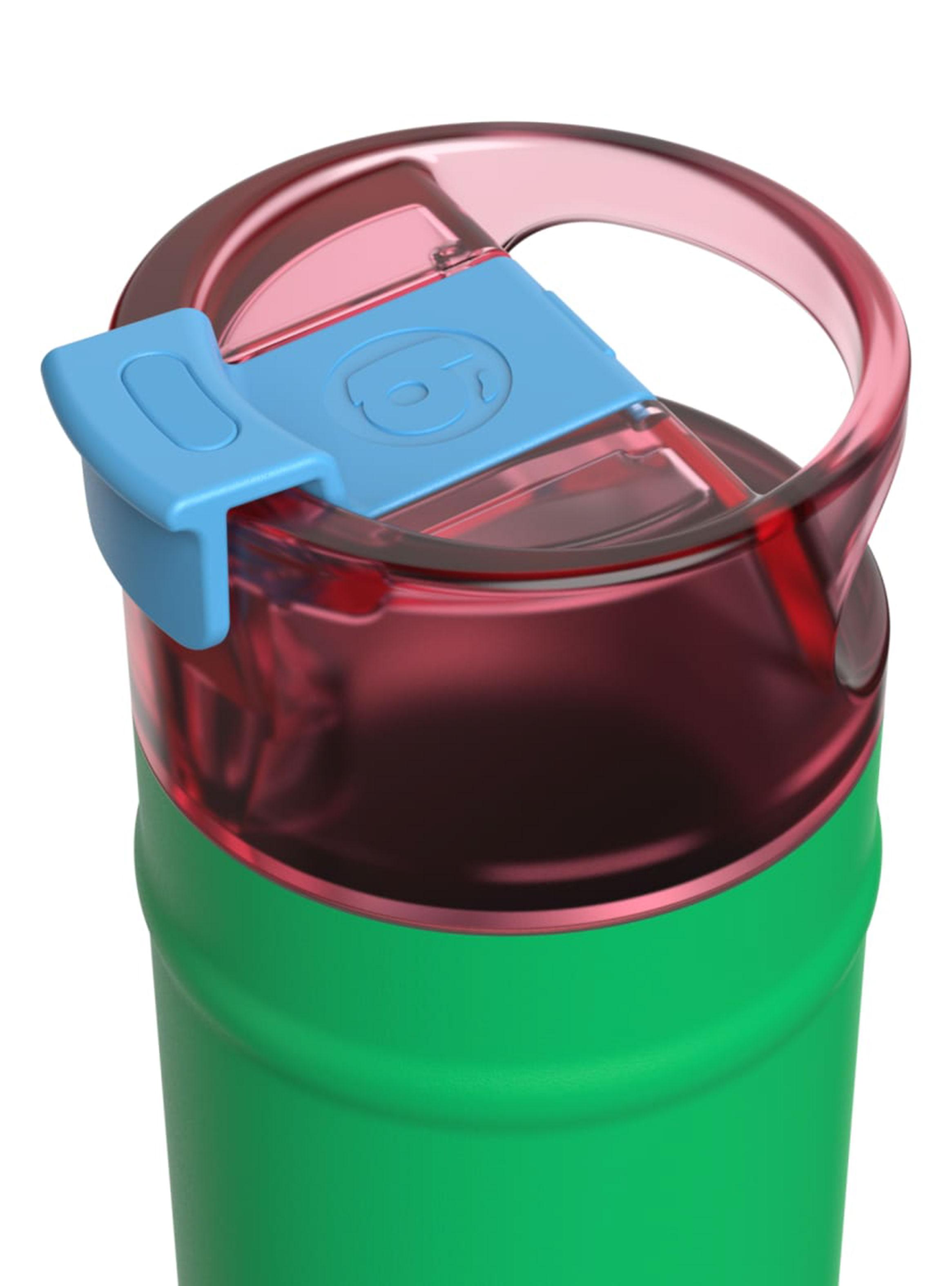 Botella de Agua DualSip 710 ml Verde Acero Inoxidable-3