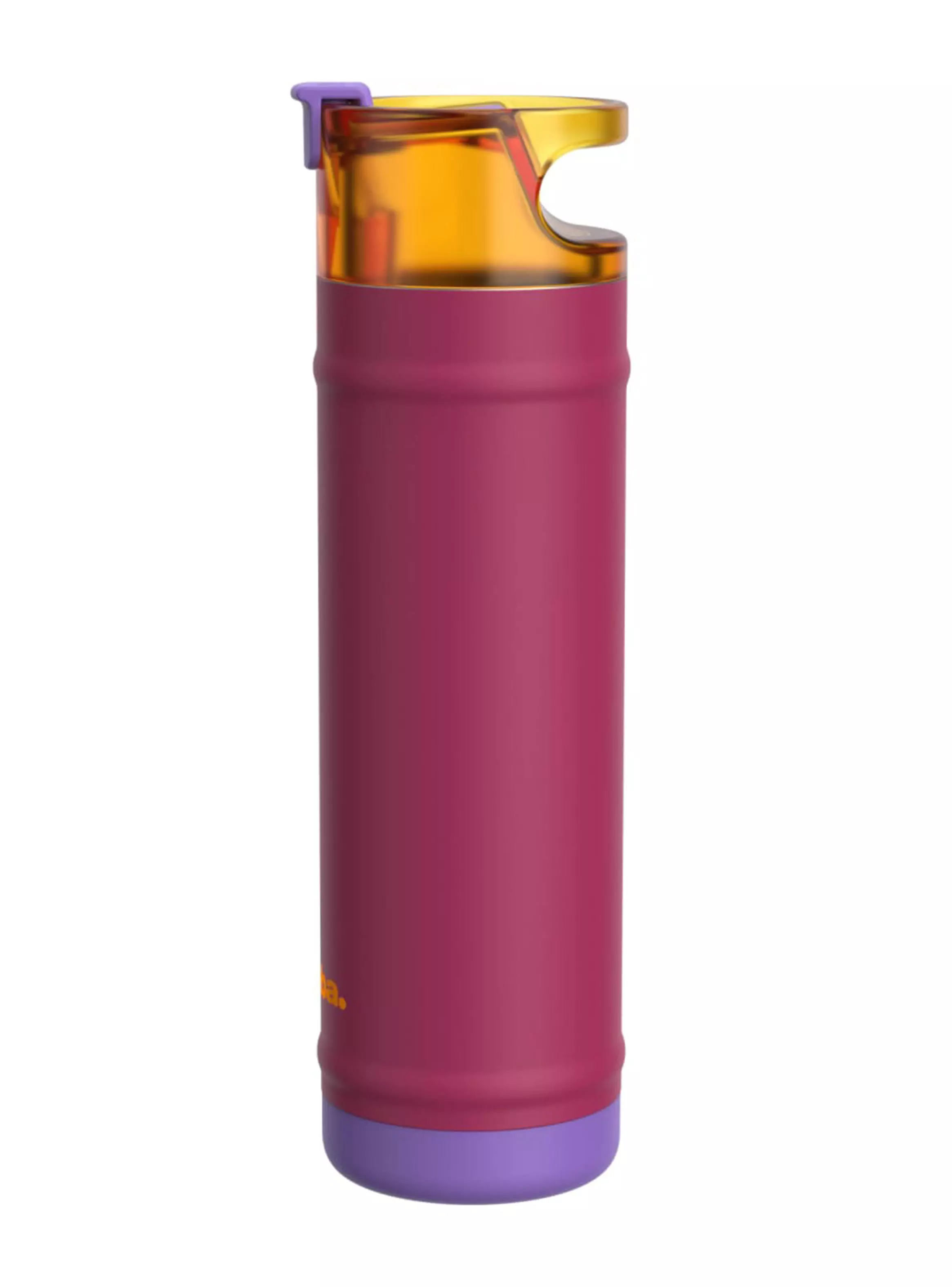 Botella de Agua DualSip 710 ml Burdeo Acero Inoxidable-2