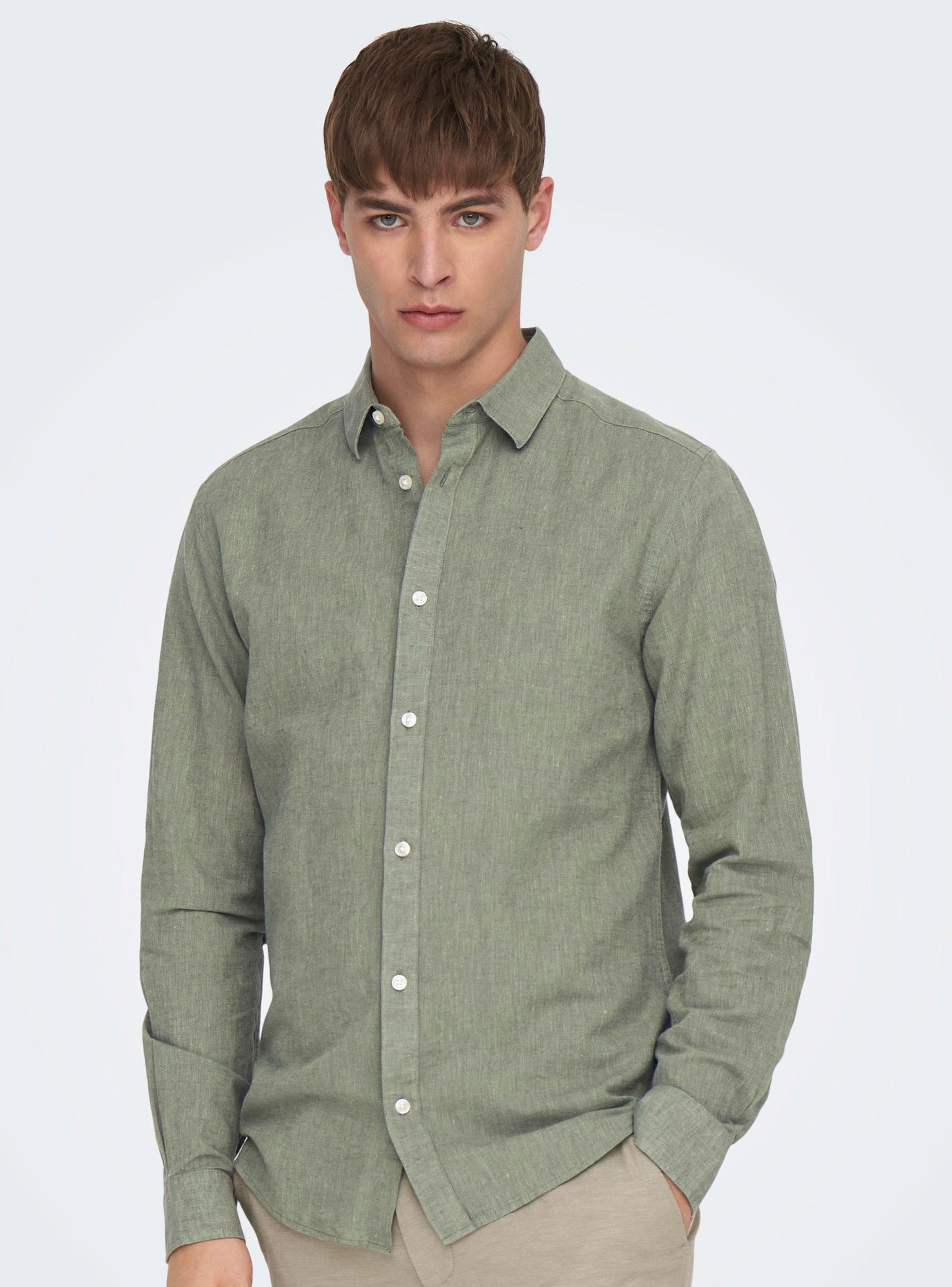 Camisa Caiden Life Solid con Botones-0