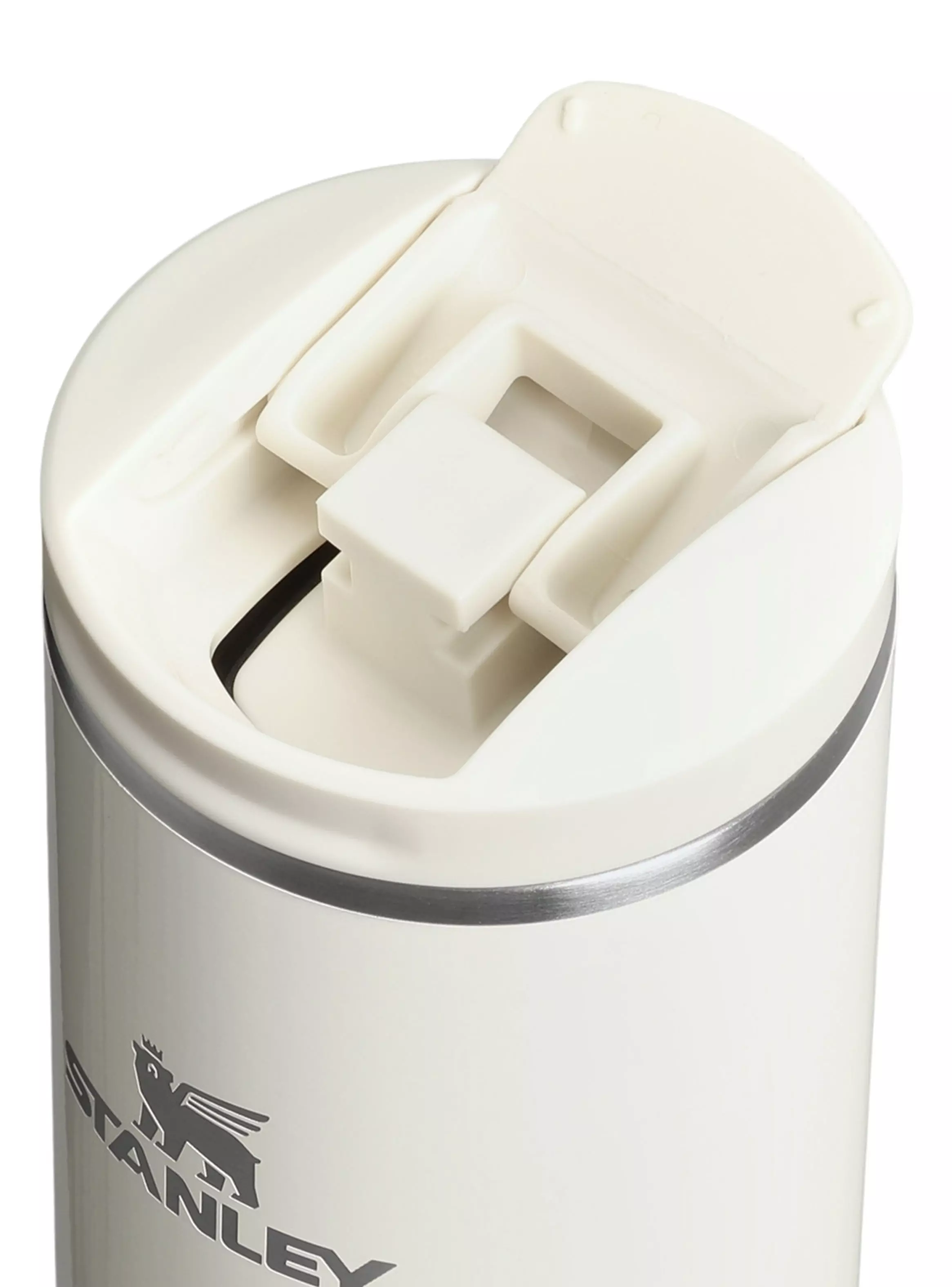 Botella Térmica Flip Top Mug Cream Gloss 591 ml-2