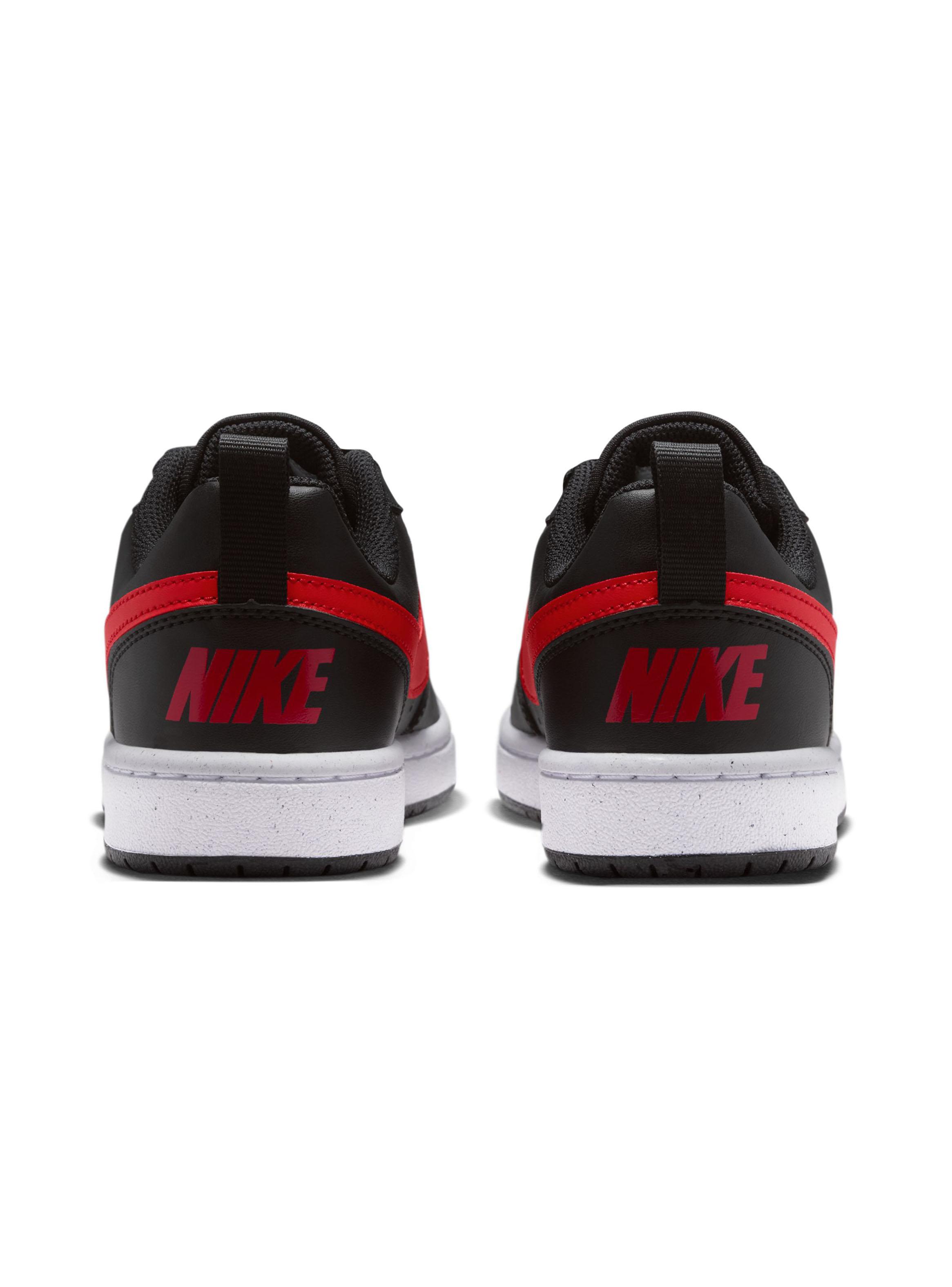 Zapatilla Urbana Negra Court-Borough Low Recraft Niños-3