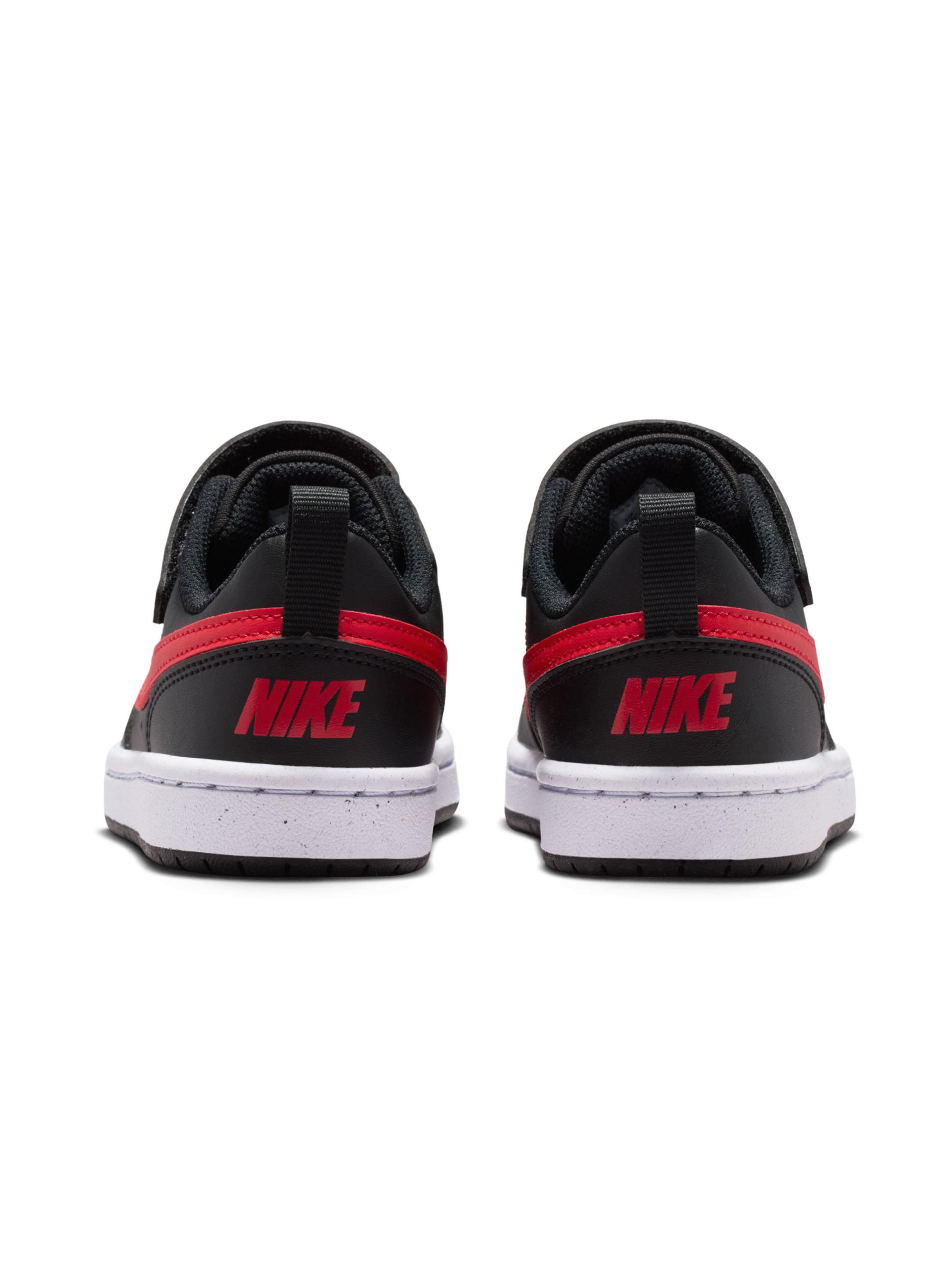 Zapatilla Urbana Black Court Borough Low Recraft Niños-3