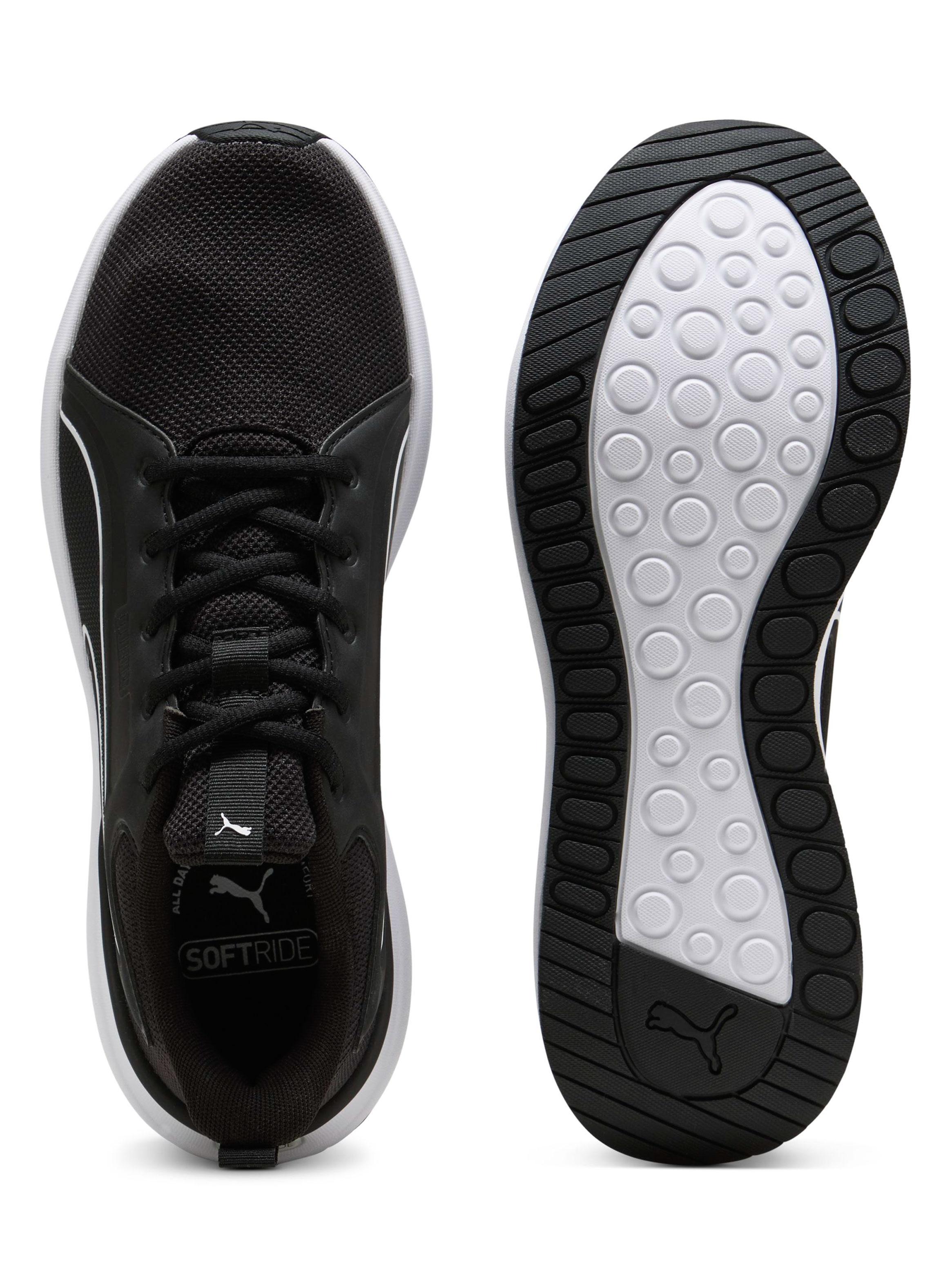 Zapatilla Running Negra Softride Car Mujer-4