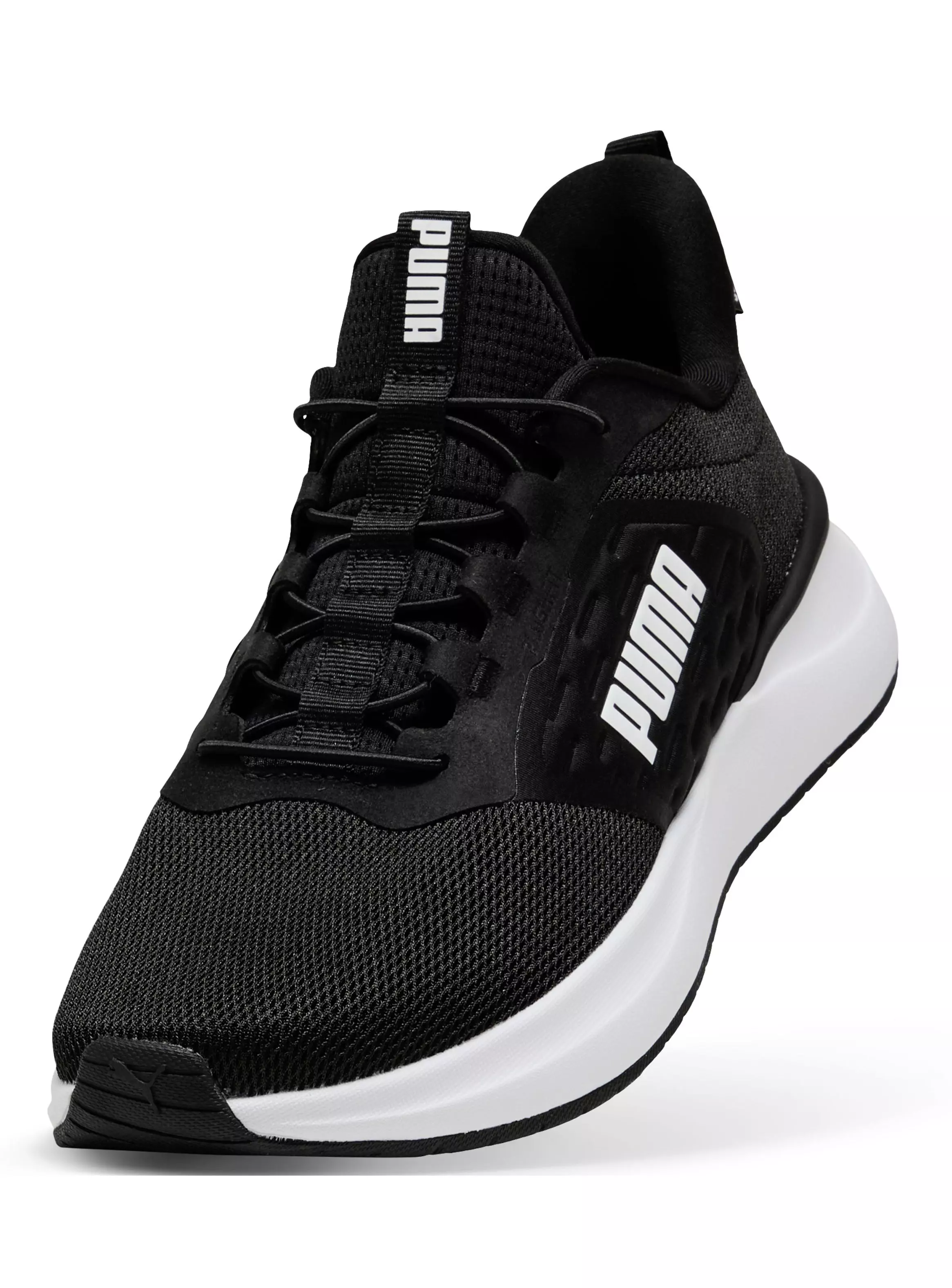 Zapatilla Running Negra Softride-Car Mujer-3