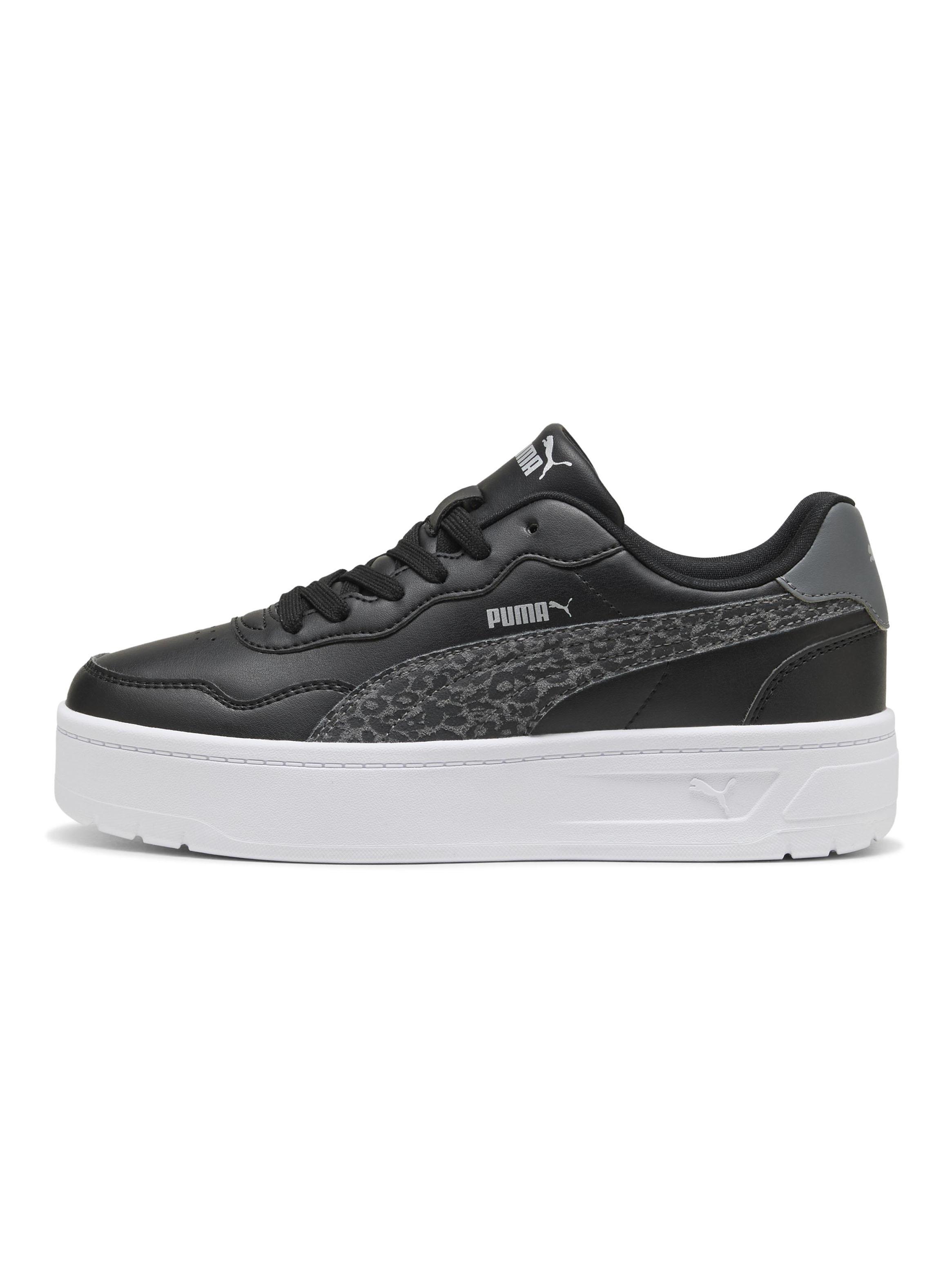Zapatilla Urbana Print Animal Detalle Court Lally Mujer-2