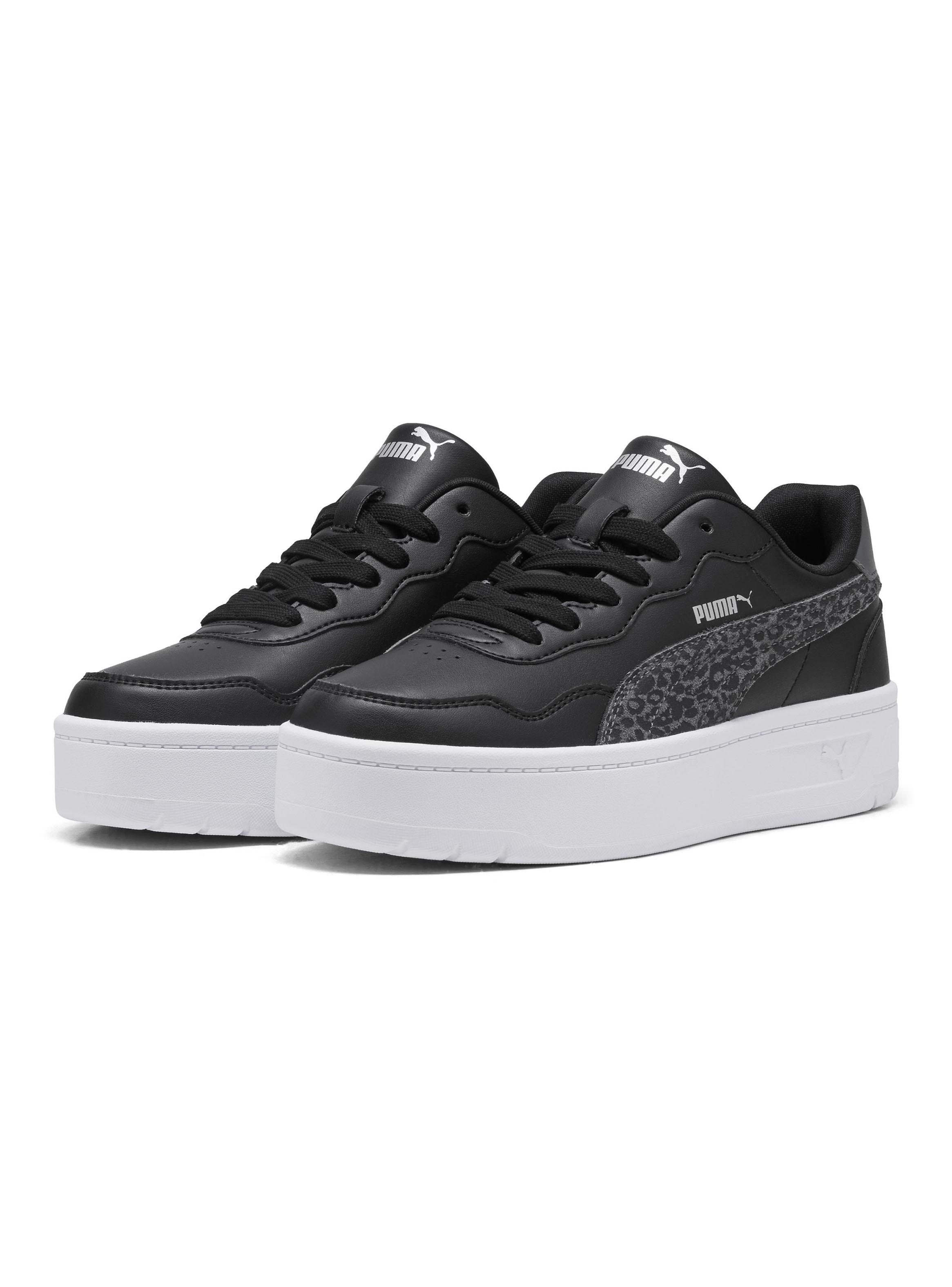 Zapatilla Urbana Print Animal Detalle Court Lally Mujer-1