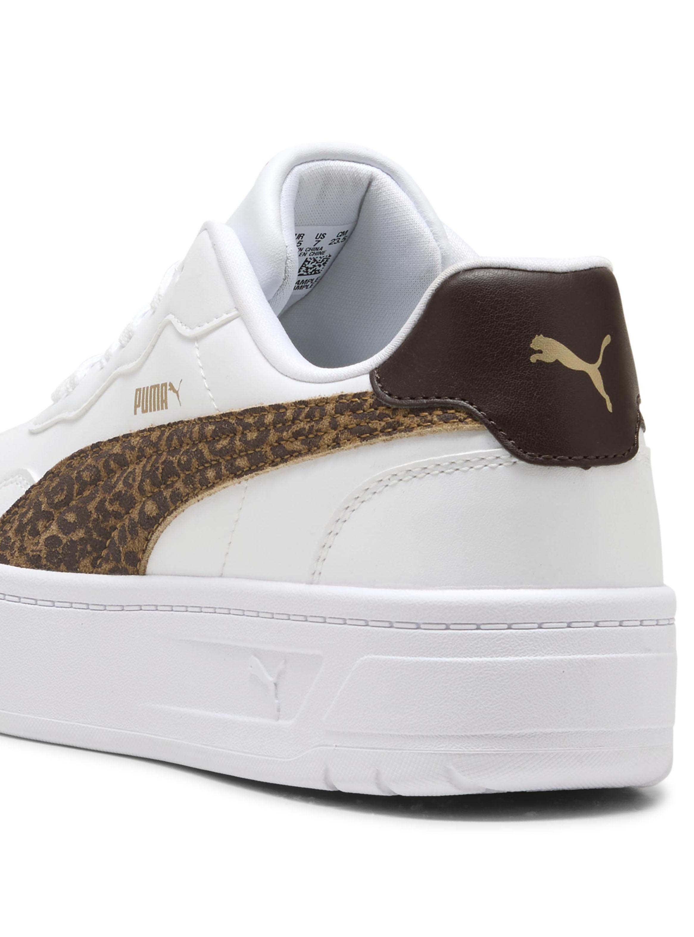 Zapatilla Urbana Cuero Court Lally Mujer-5