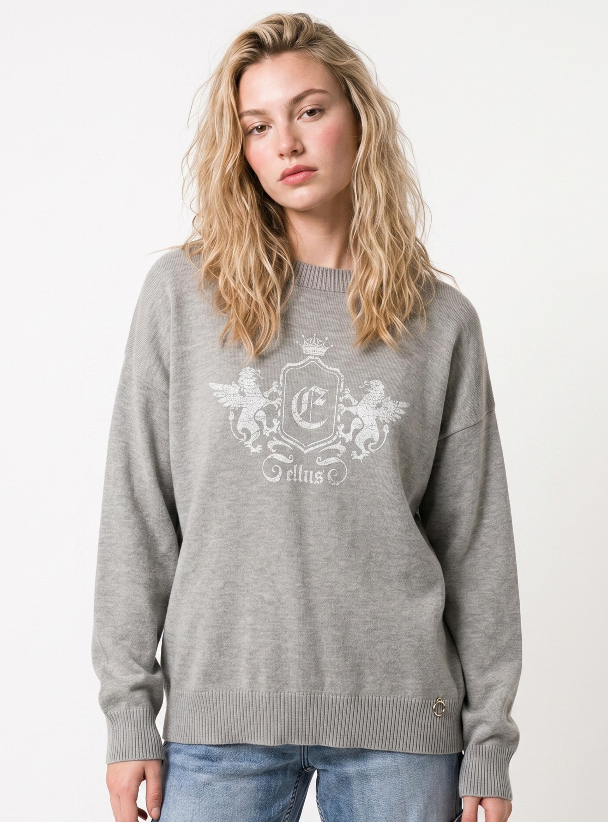 Sweater Cuello Redondo Escudo Royal-0