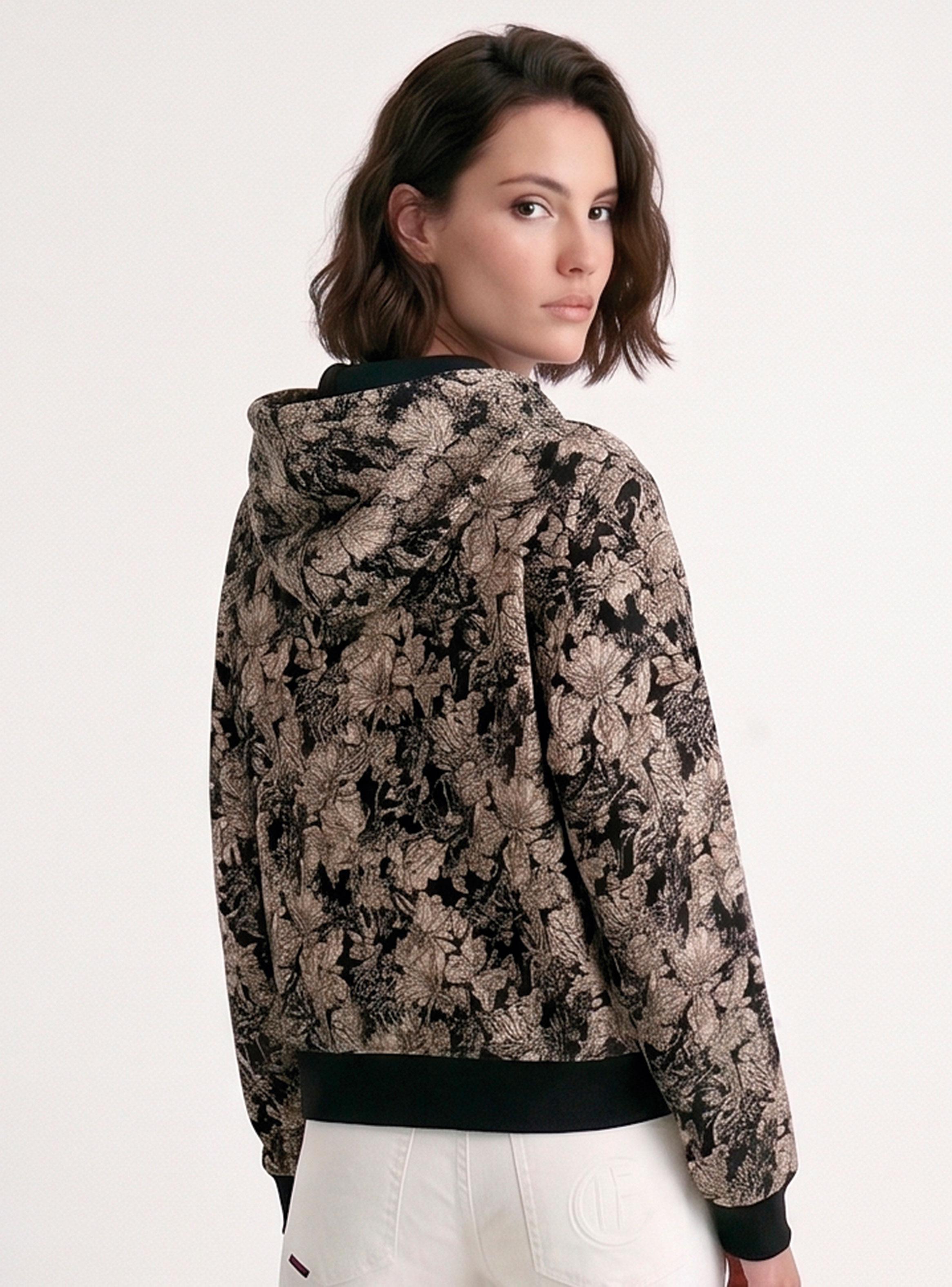 Polerón Jacquard Knit Full Zipper-1