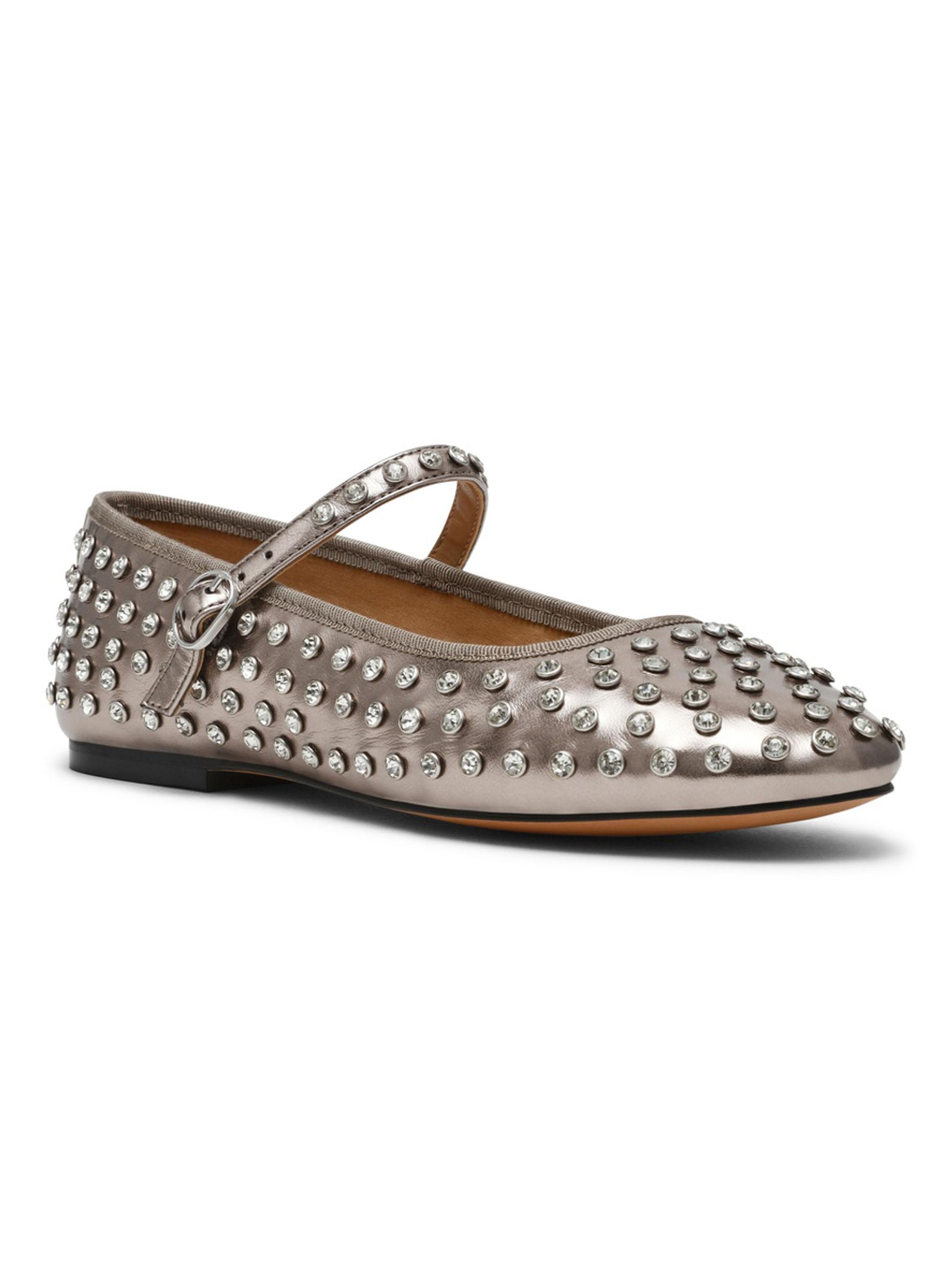 Ballerina con Tachas Cristal Vinetta Mujer-2