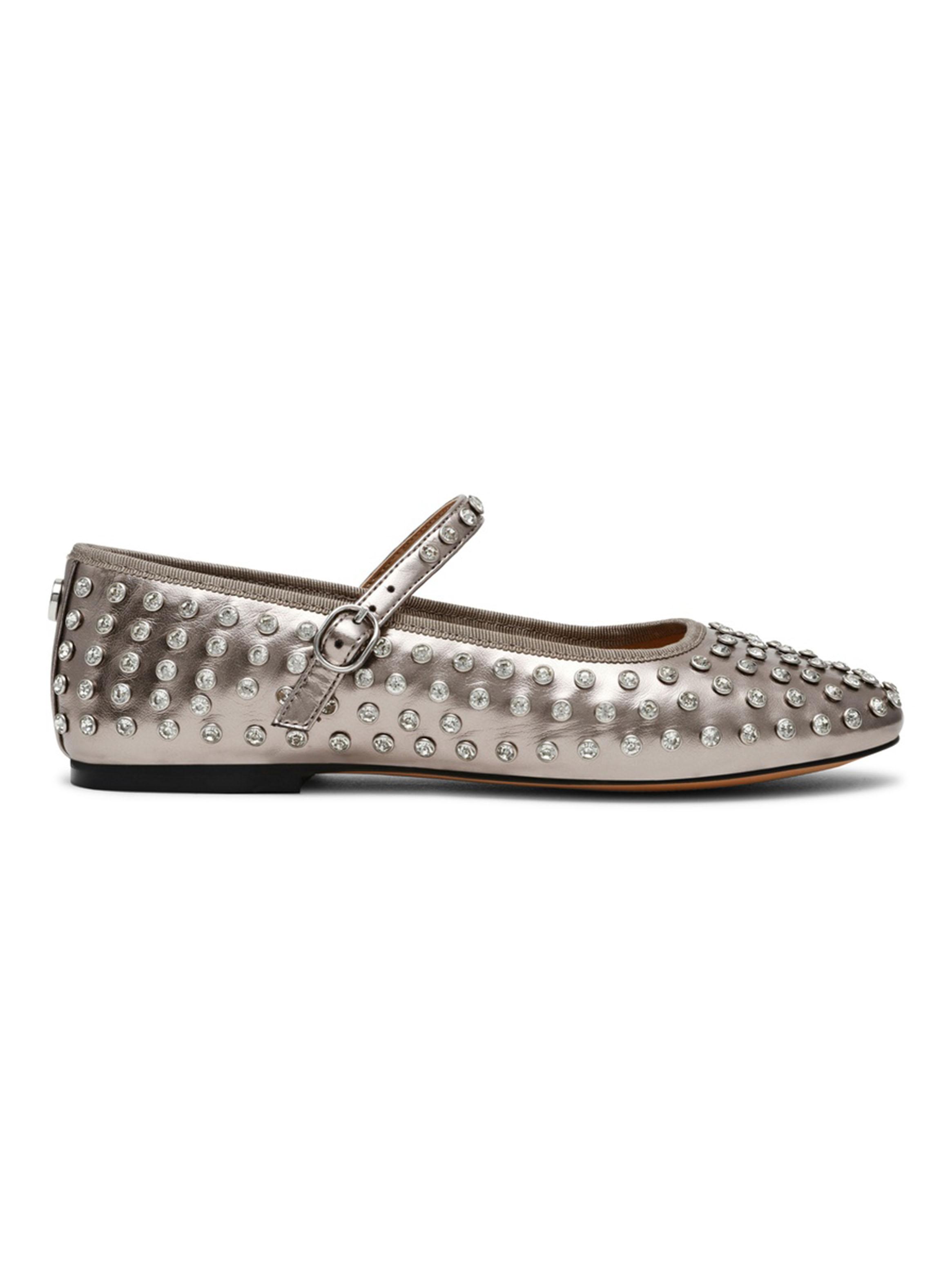 Ballerina con Tachas Cristal Vinetta Mujer-0