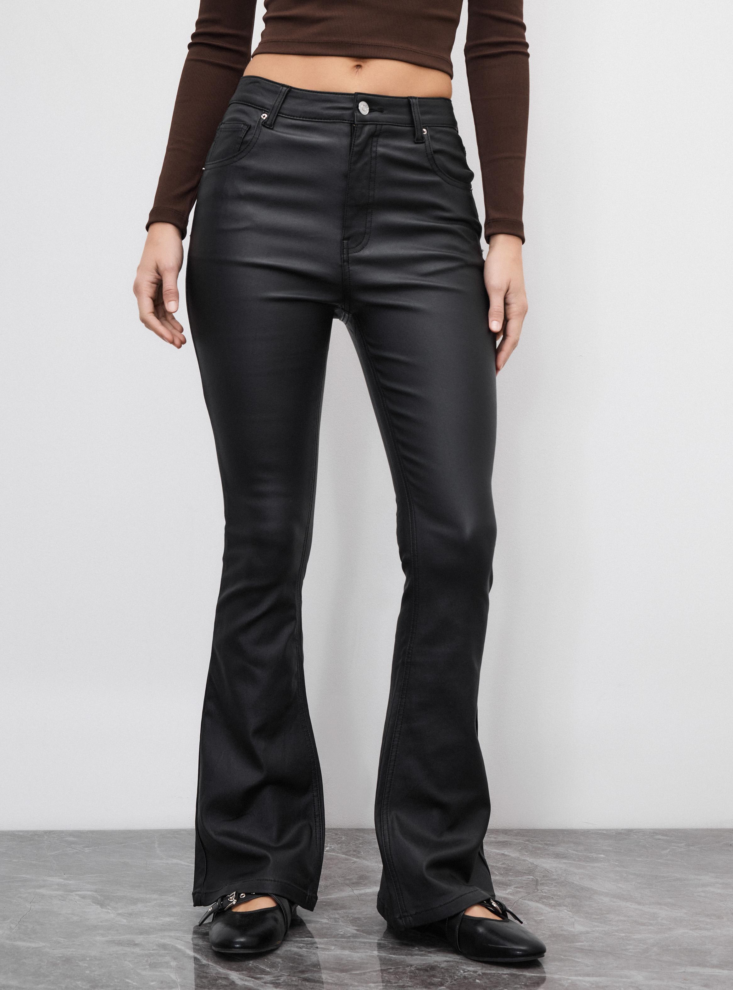 Jeans Coated Bota Ancha 01-0