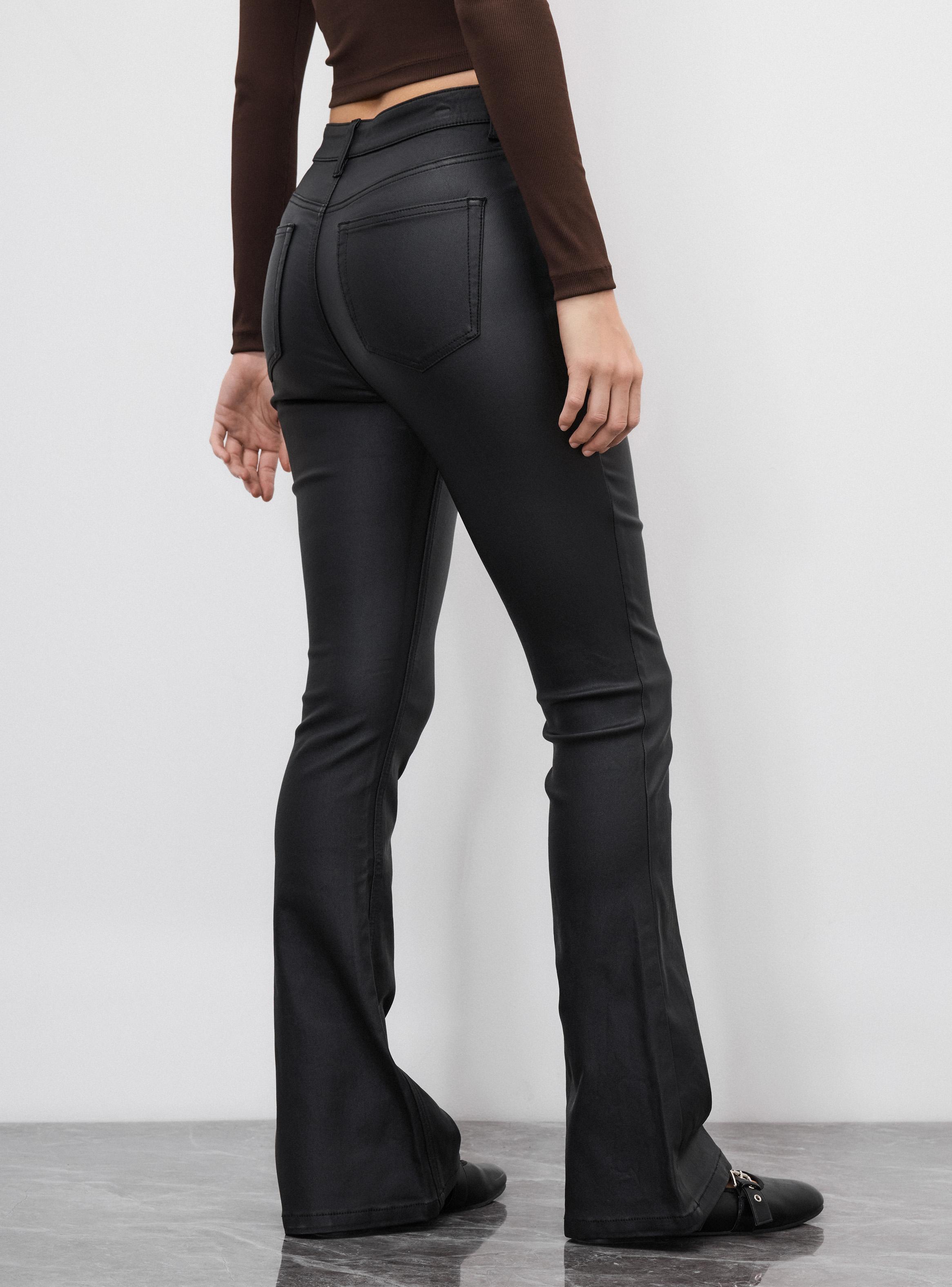 Jeans Coated Bota Ancha 01-1