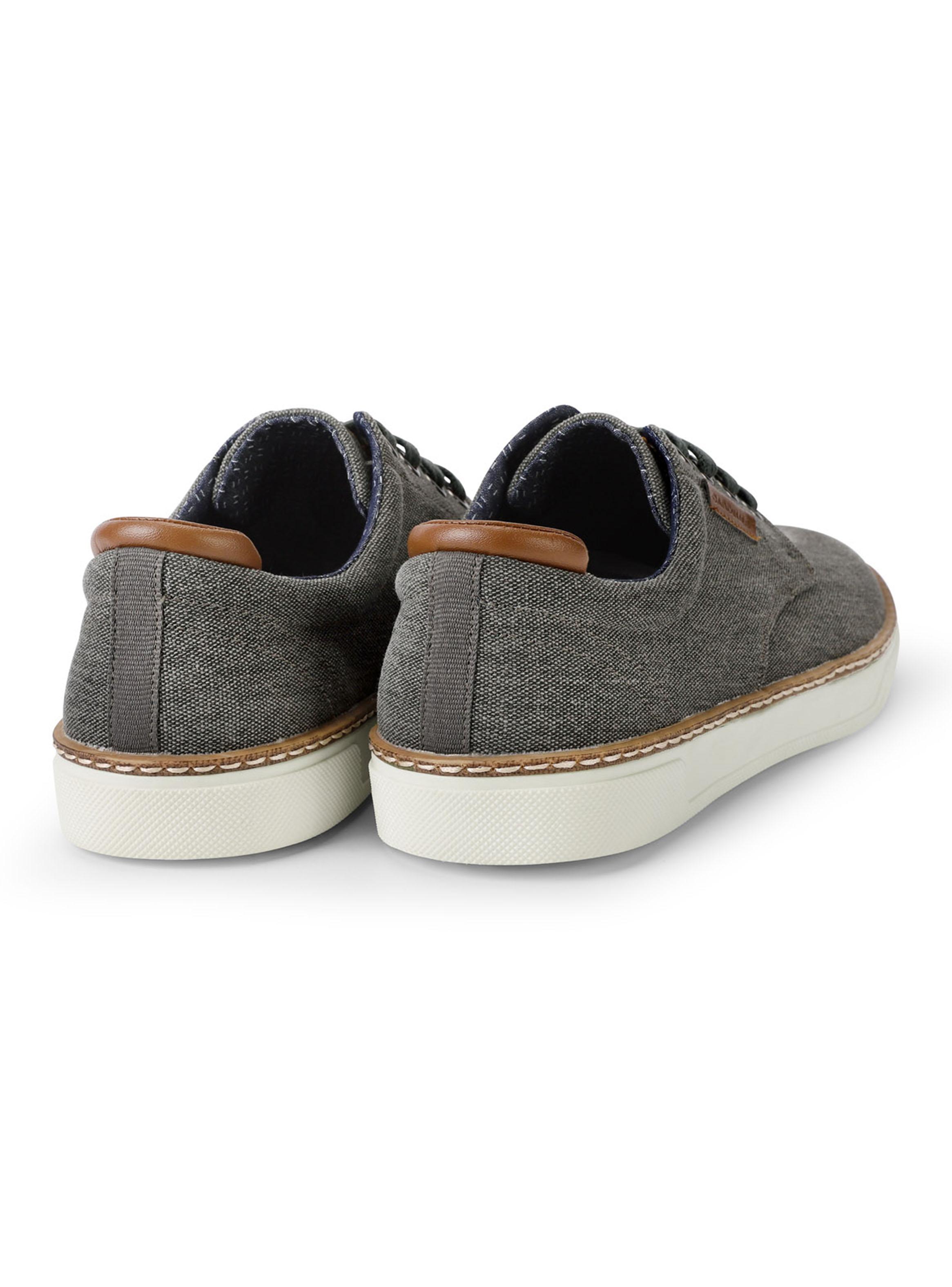 Zapatilla Urbana Tela Sandcourt Hombre-3