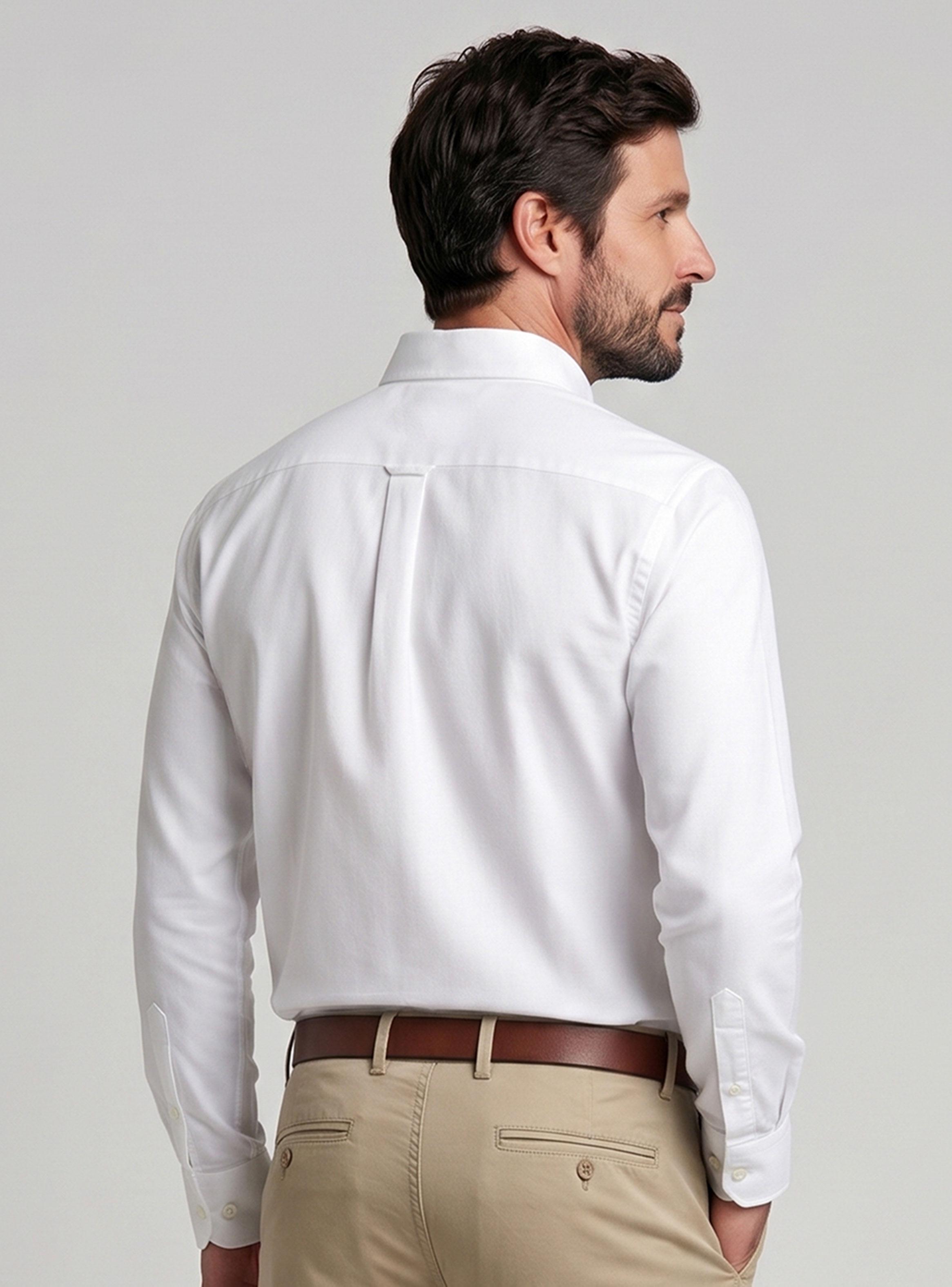 Camisa Oxford Smart Casual-1