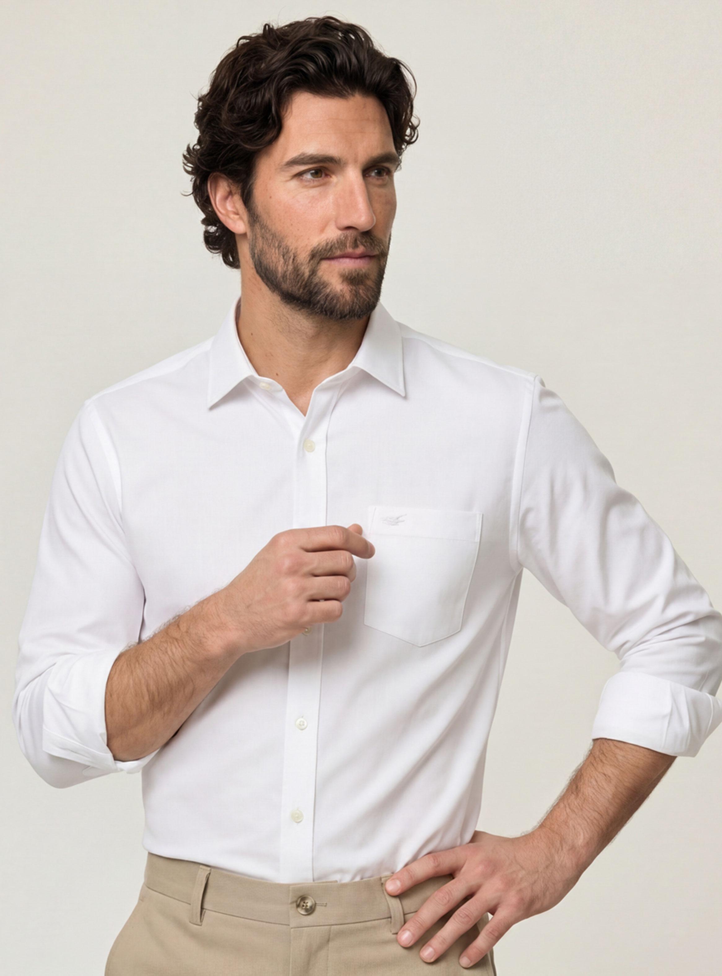 Camisa Traveller Manga Larga Botones-0