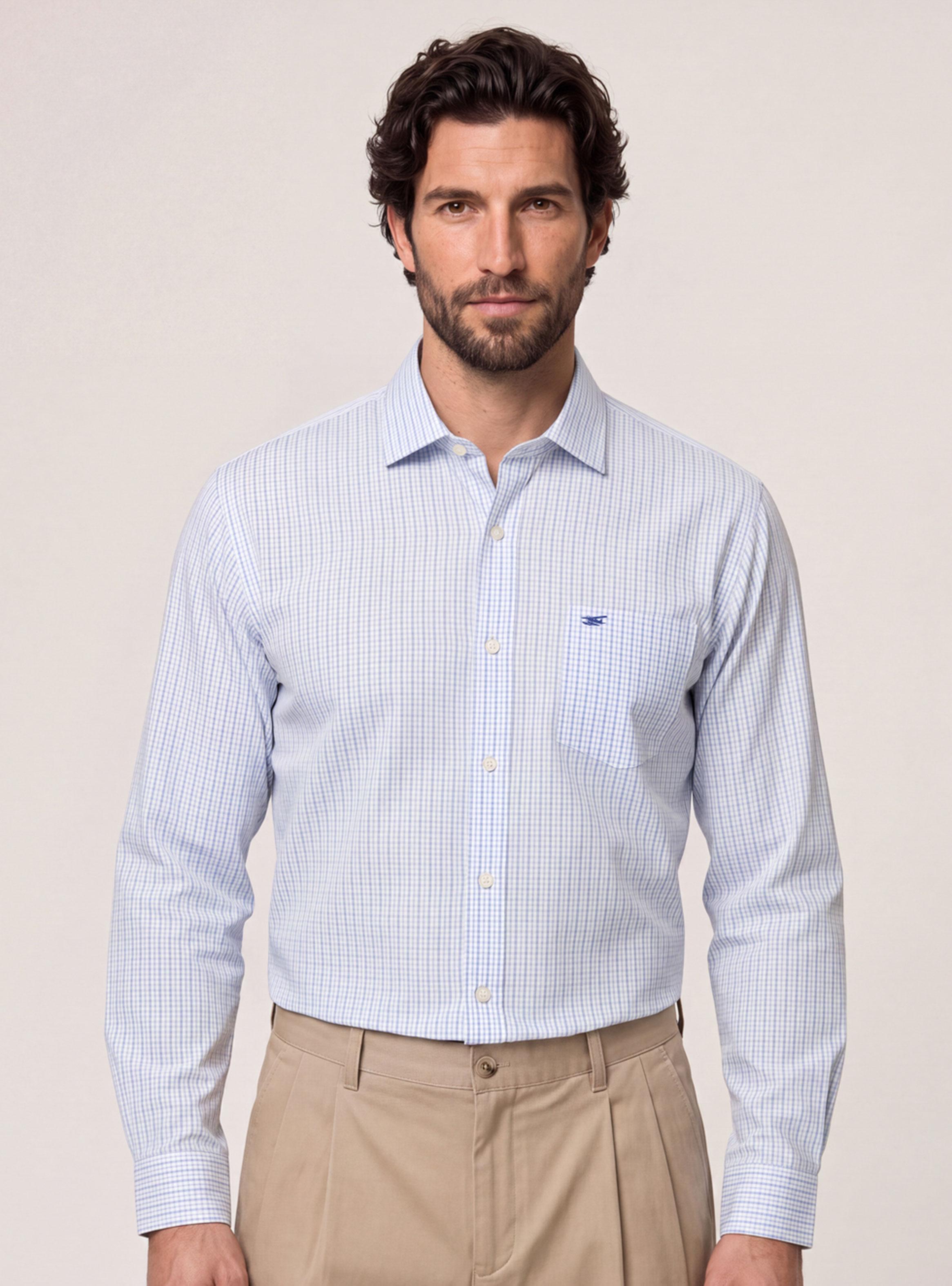 Camisa Burbank Manga Larga-0