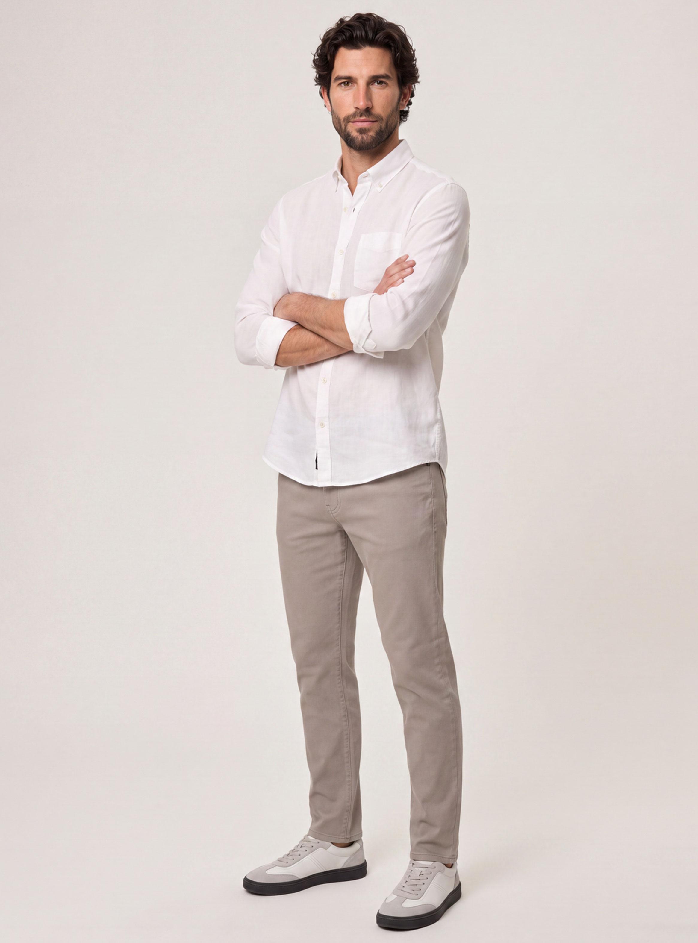 Camisa Manga Larga Sport Lino-3