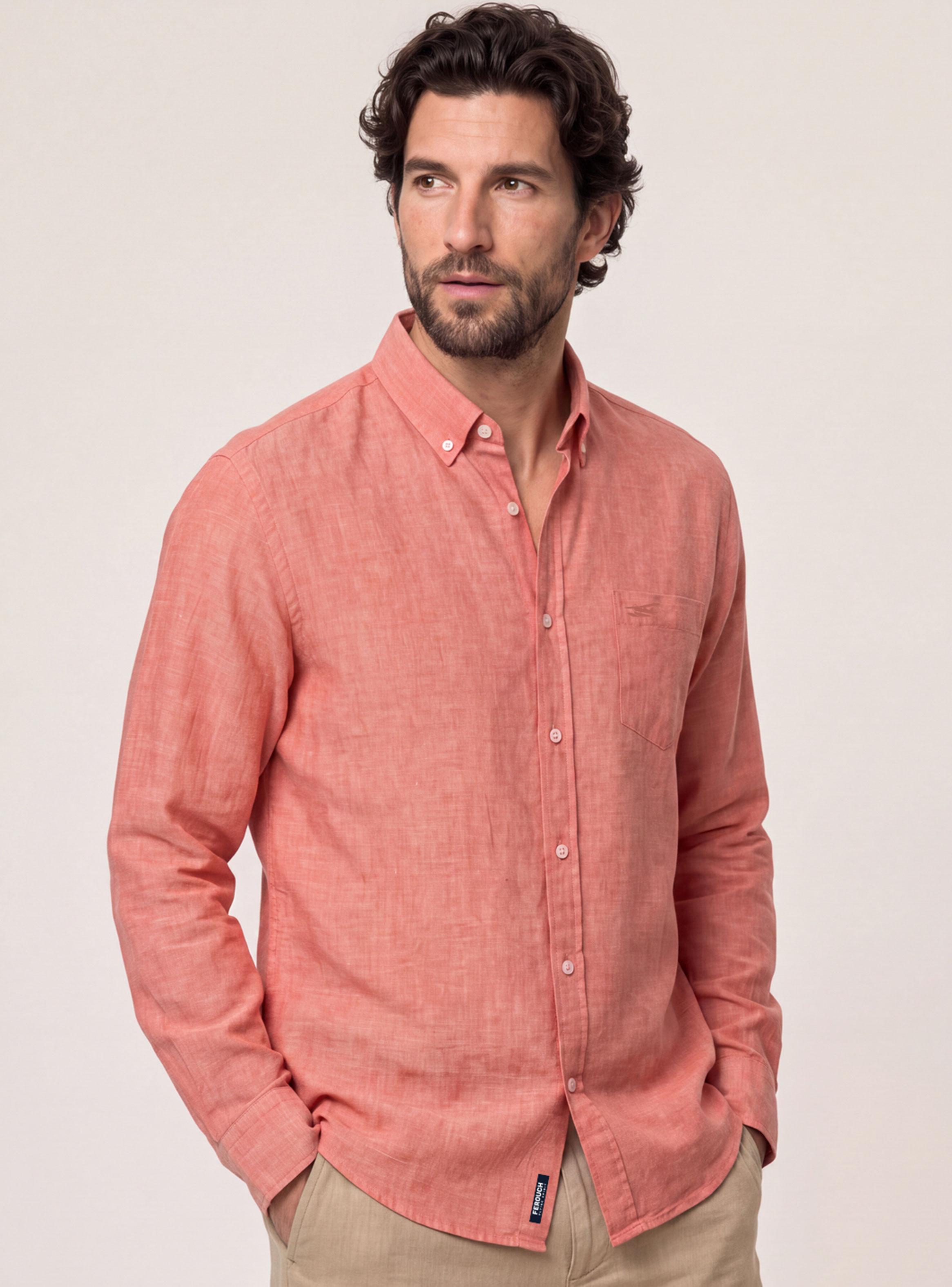 Camisa Manga Larga Sport Lino-0