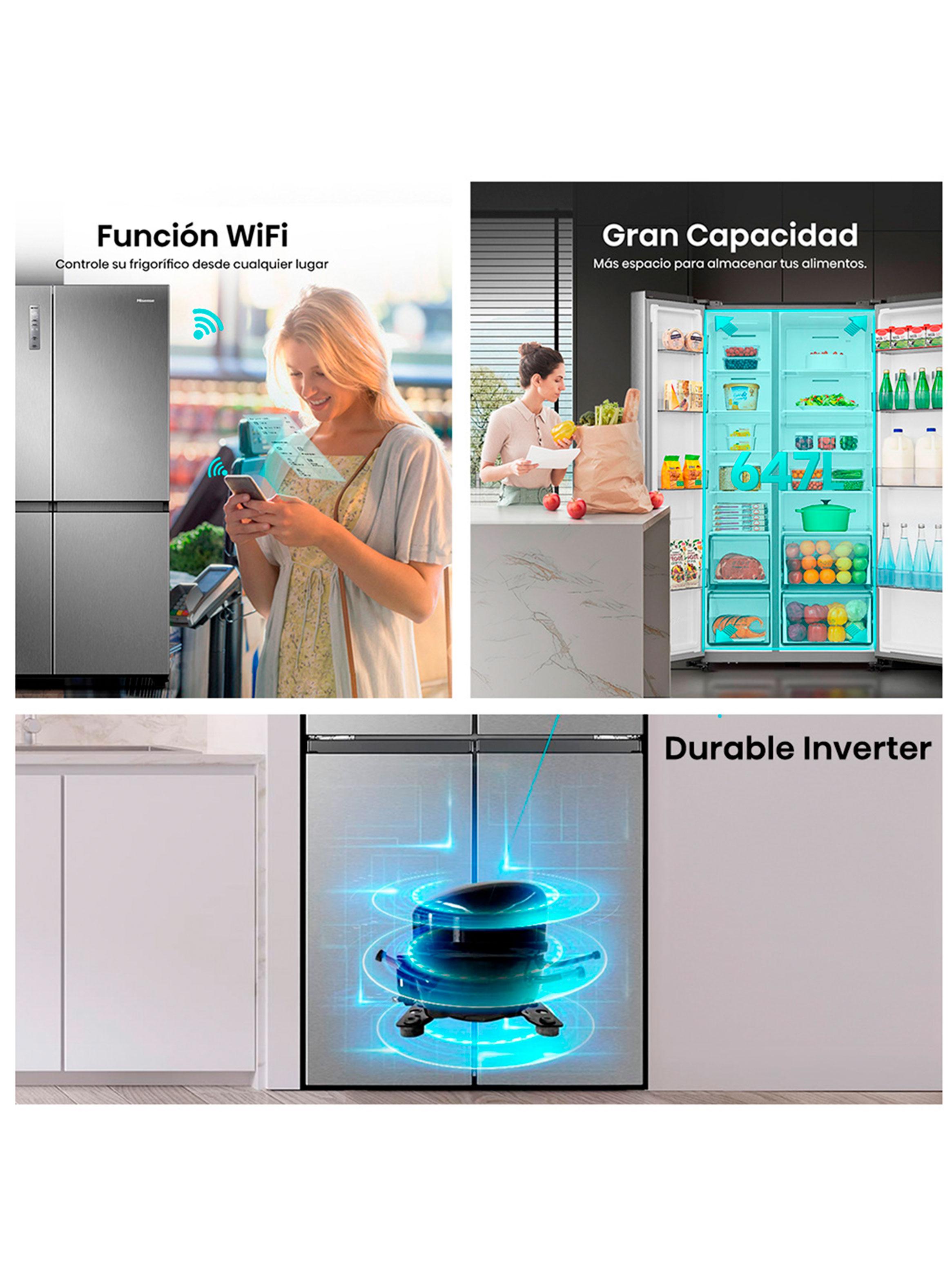 Refrigerador Side by Side No Fost 635 Litros RS820NV-5