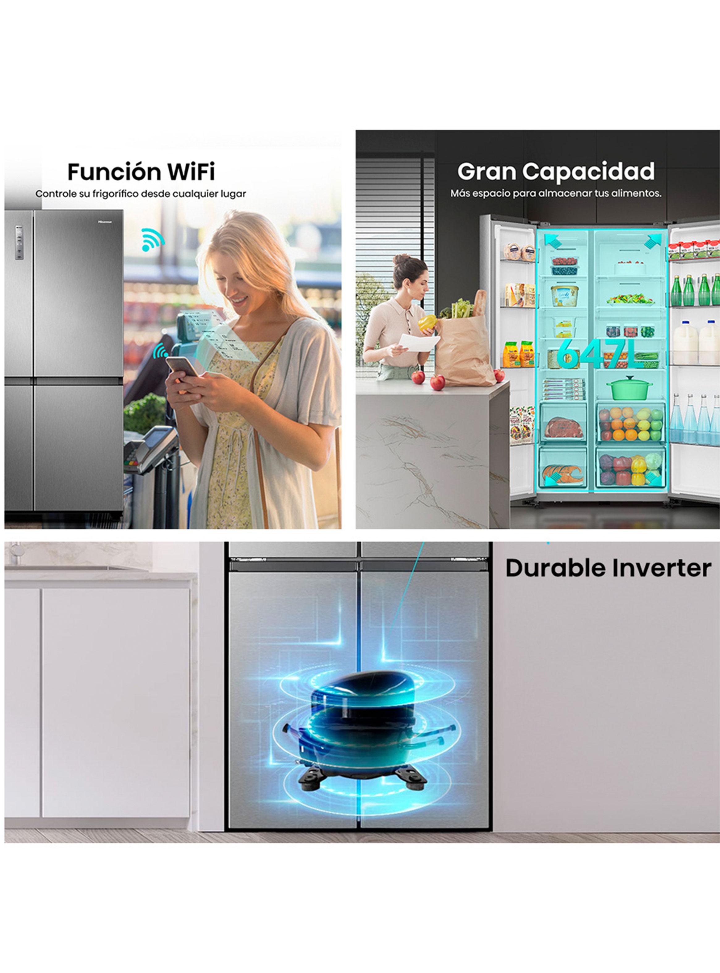 Refrigerador Side by Side No Fost 635 Litros RS820NV-4