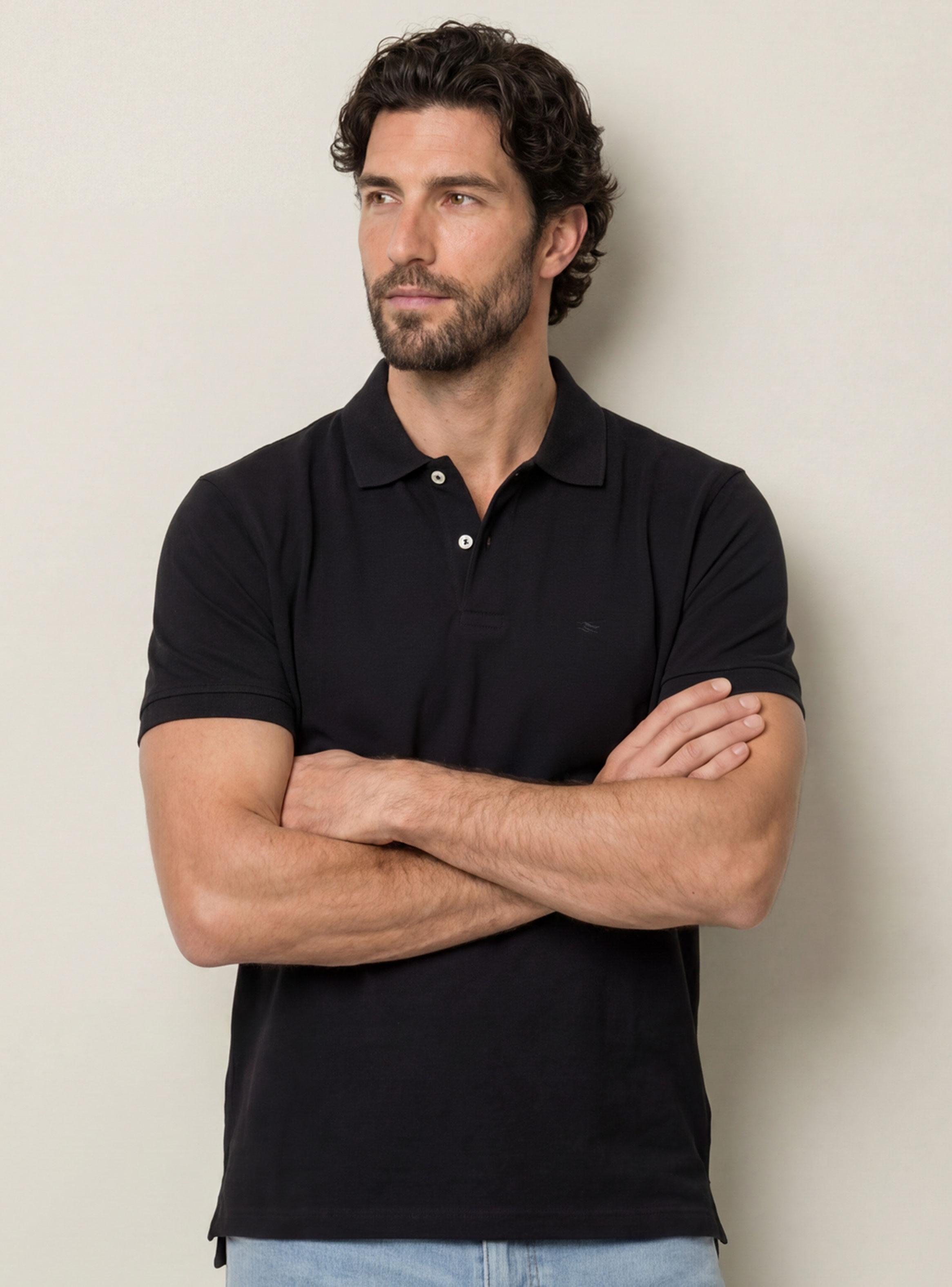 Polera Polo Pique Manga Corta-0