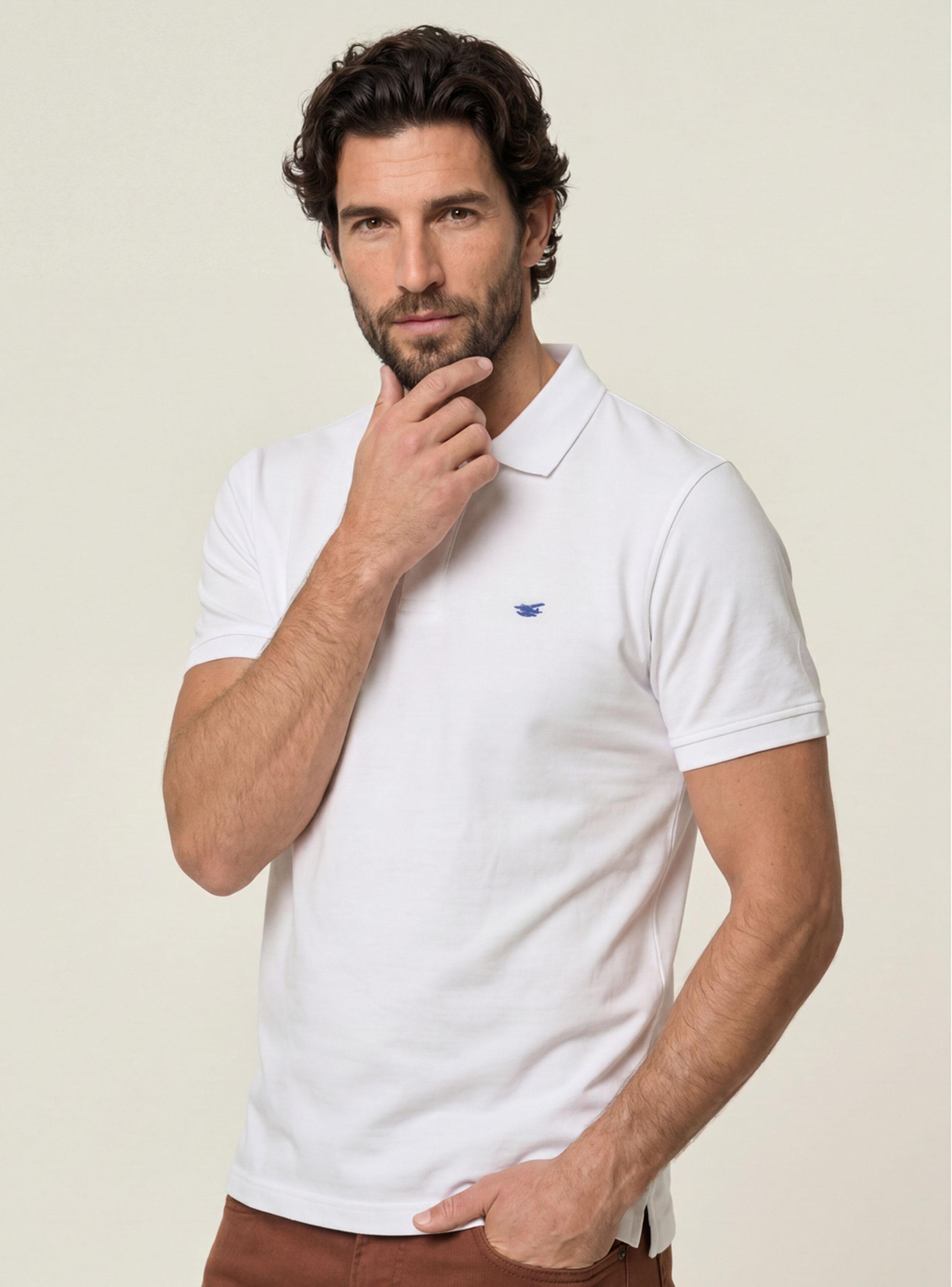 Polera Polo Pique Manga Corta-0