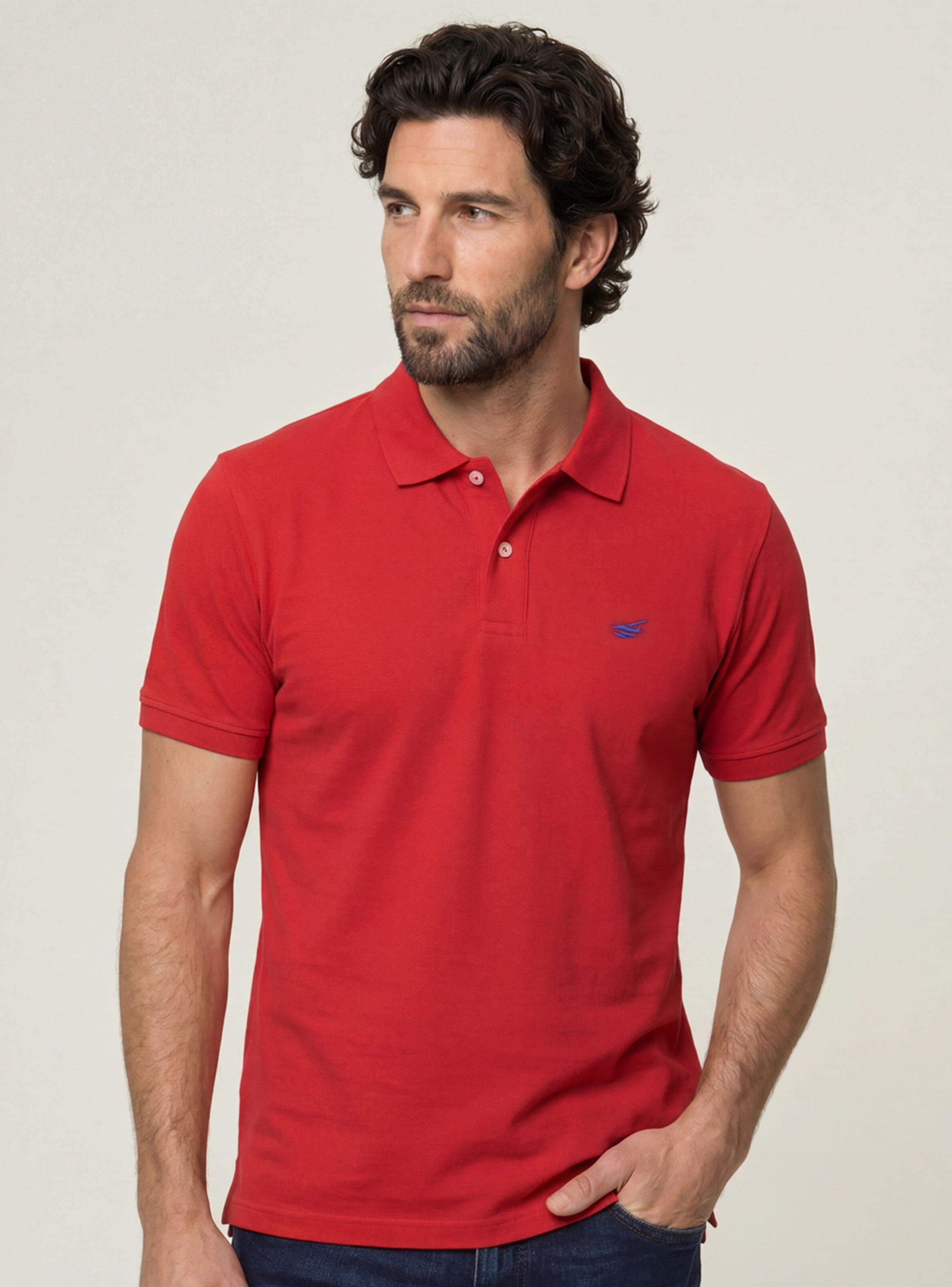 Polera Polo Pique Manga Corta-0