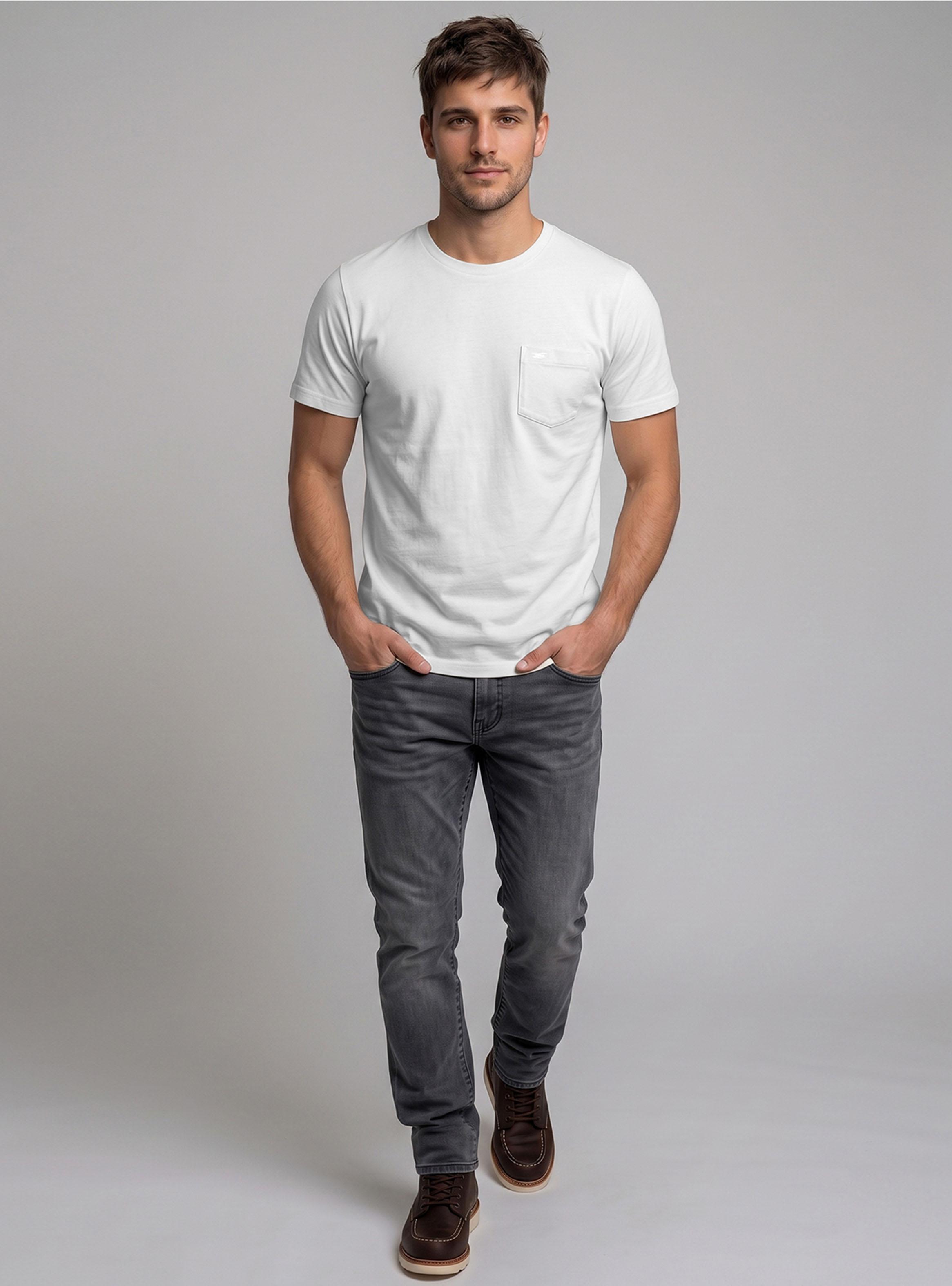 Polera Houston Cuello Redondo Manga Corta-3