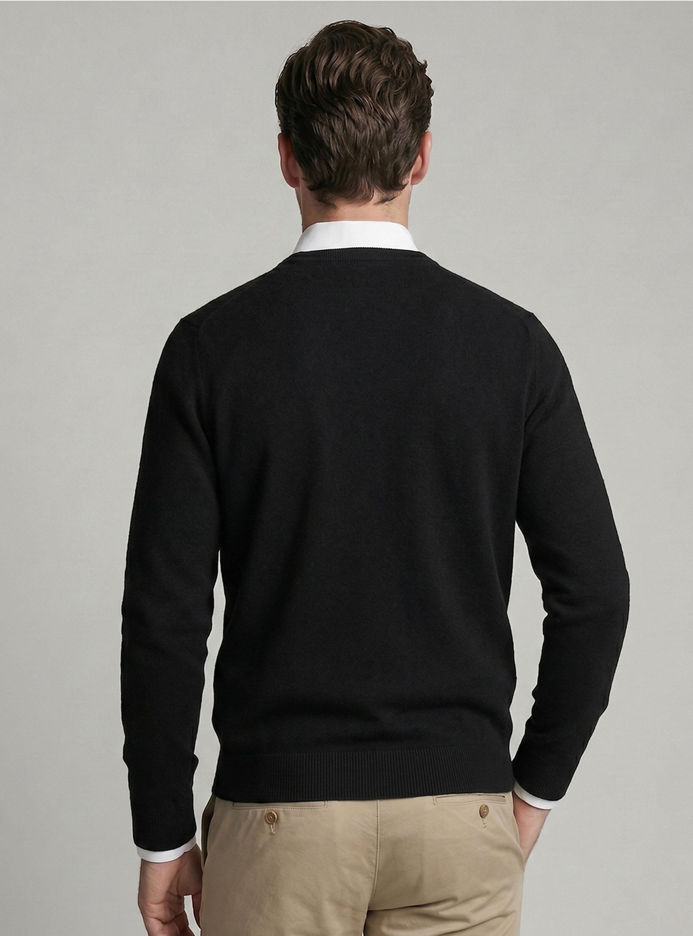 Sweater Arizona V-Neck Solido-1