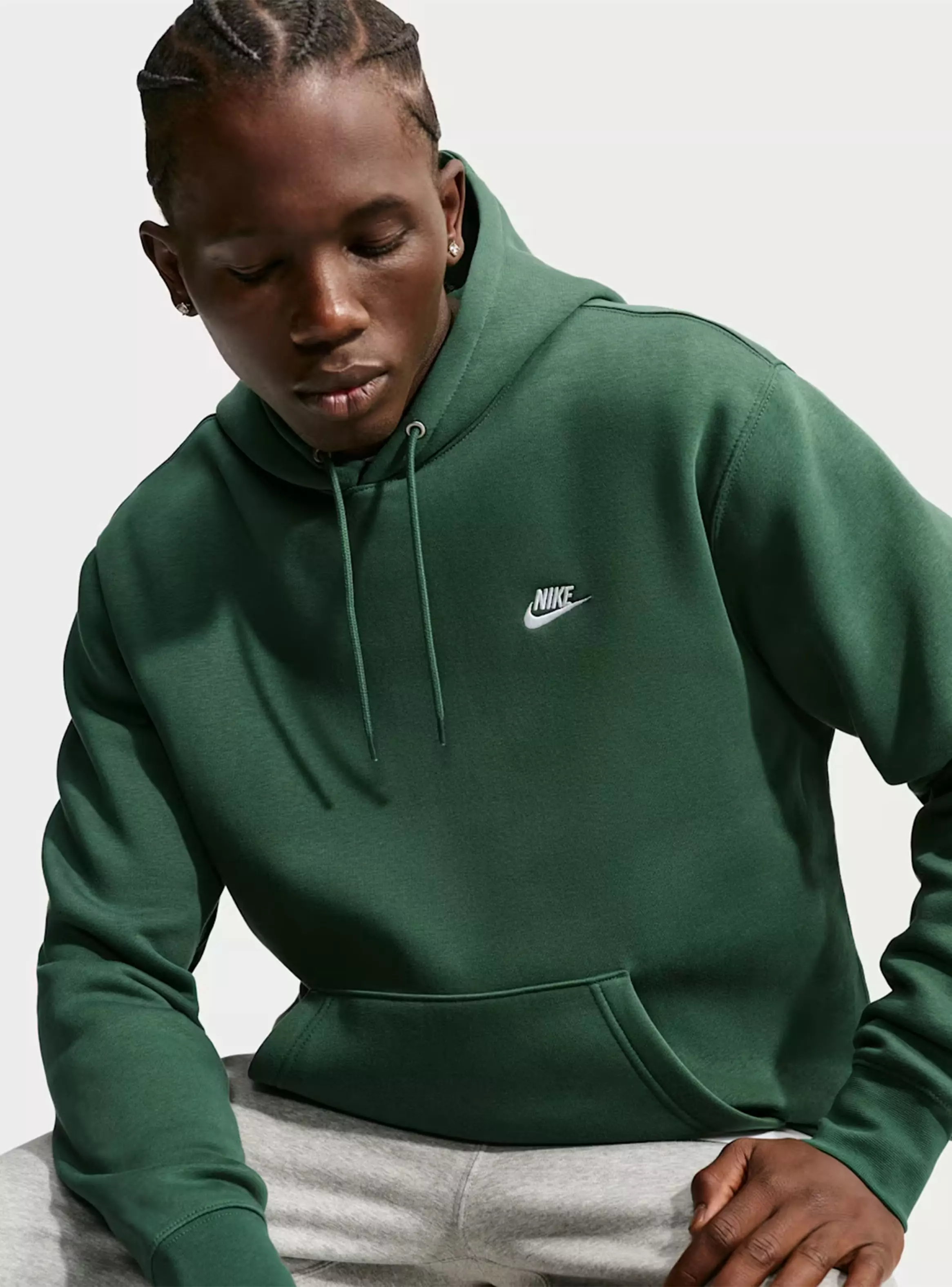 Polerón con Capucha Club Bb Po Hoodie Fleece-2