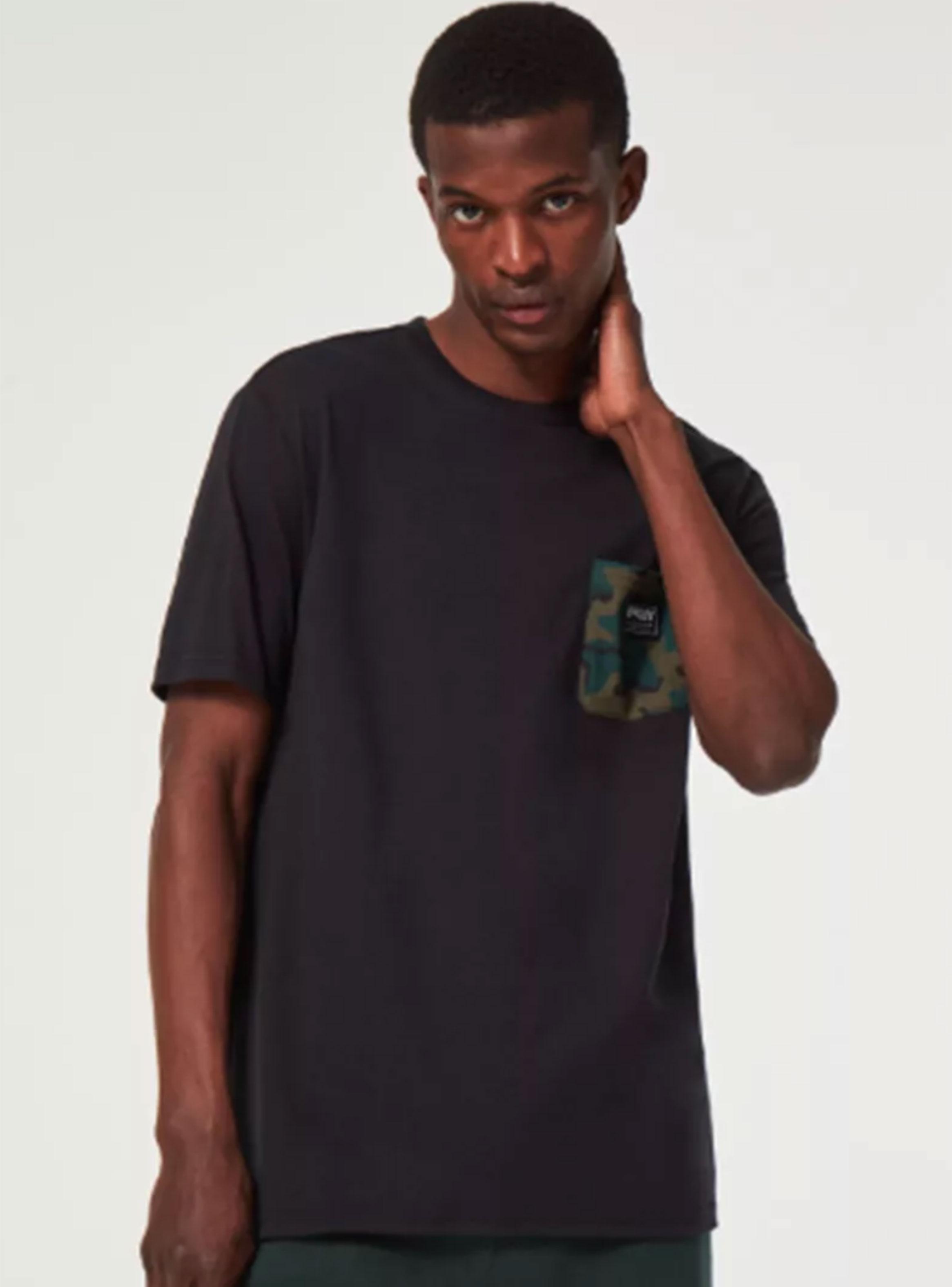 Polera Classic B1B Pocket Blackout-0