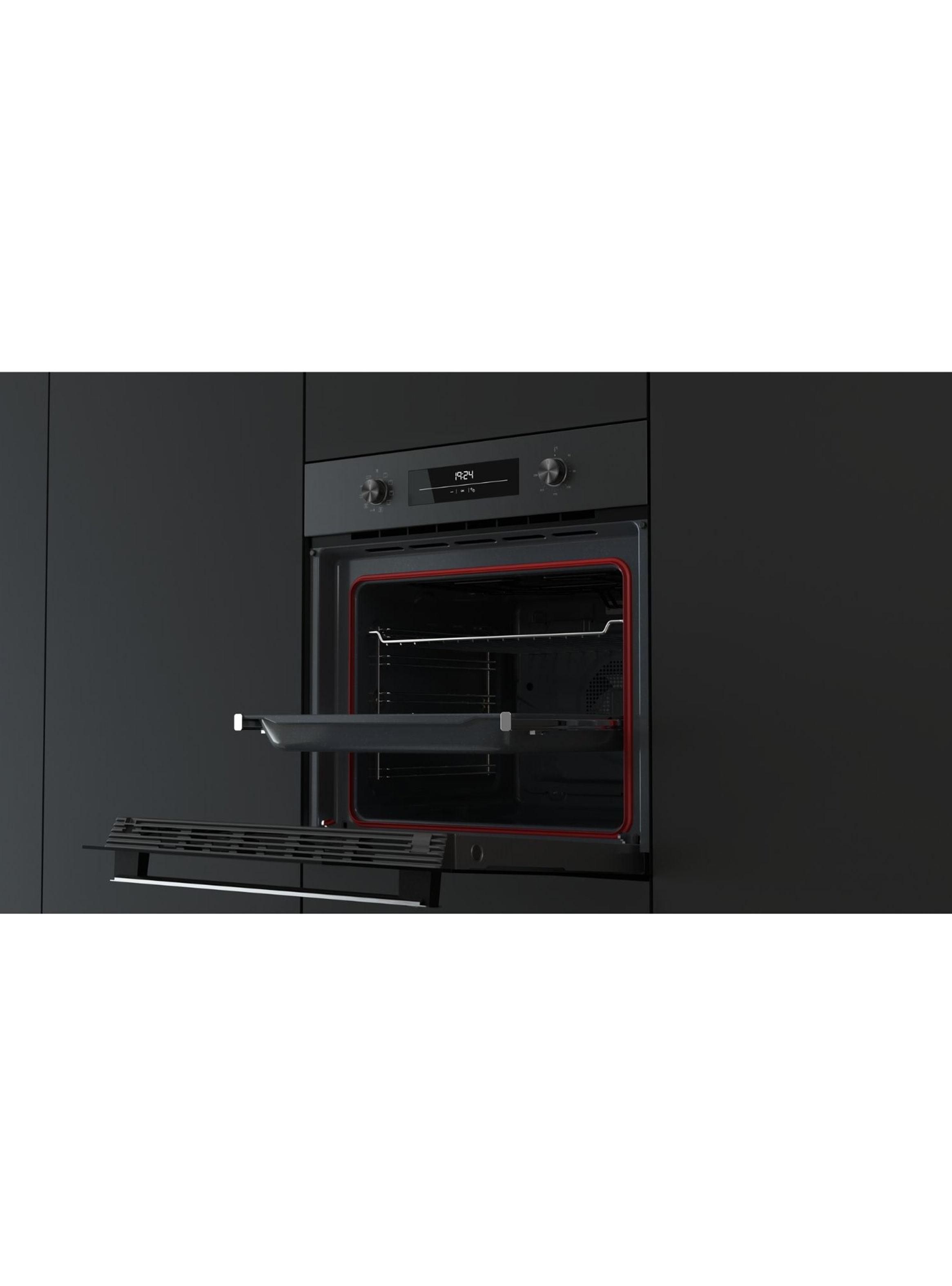 Horno Empotrable con Convector 63 Litros HSB 6360 FBK-3