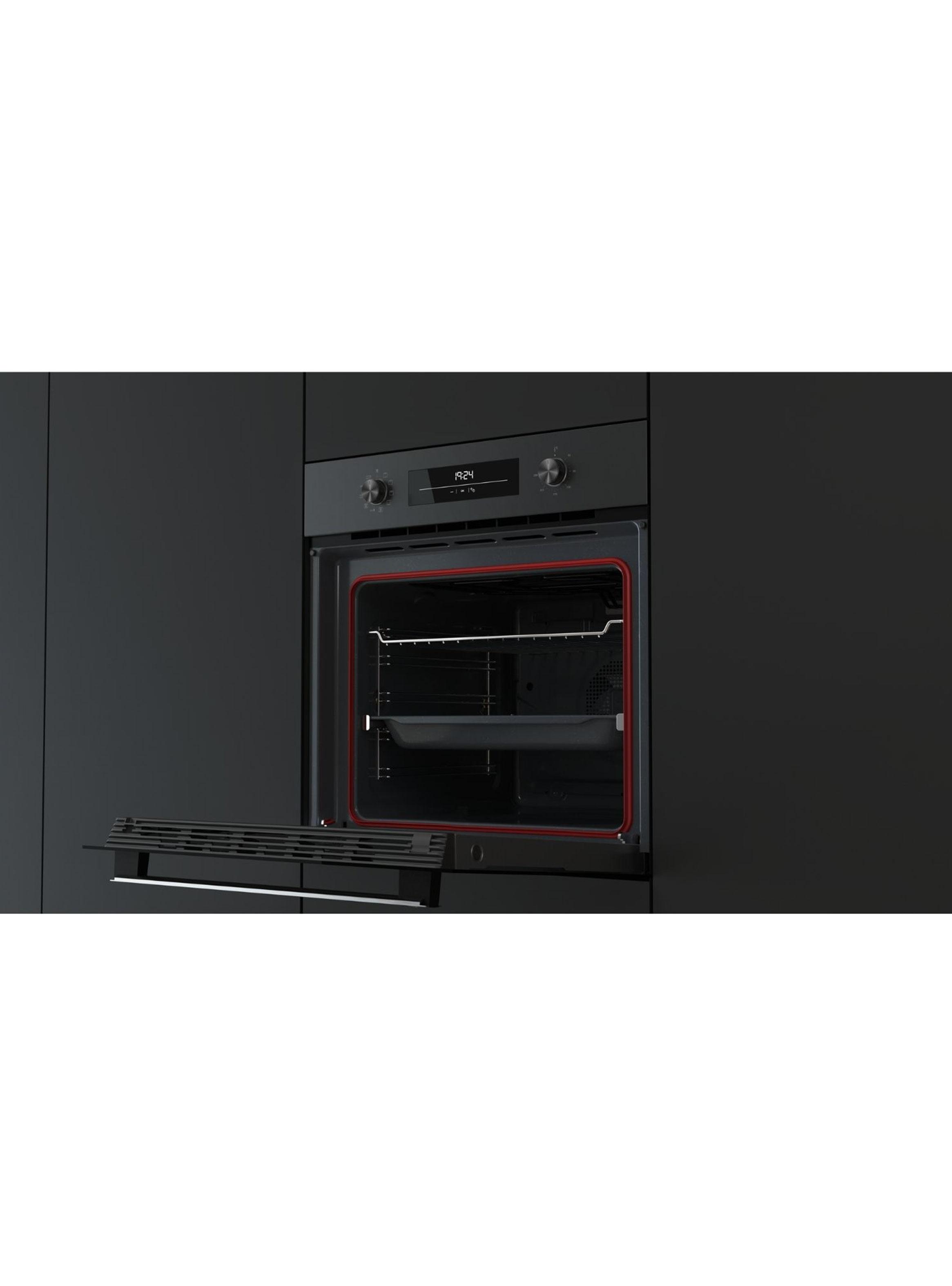 Horno Empotrable con Convector 63 Litros HSB 6360 FBK-5