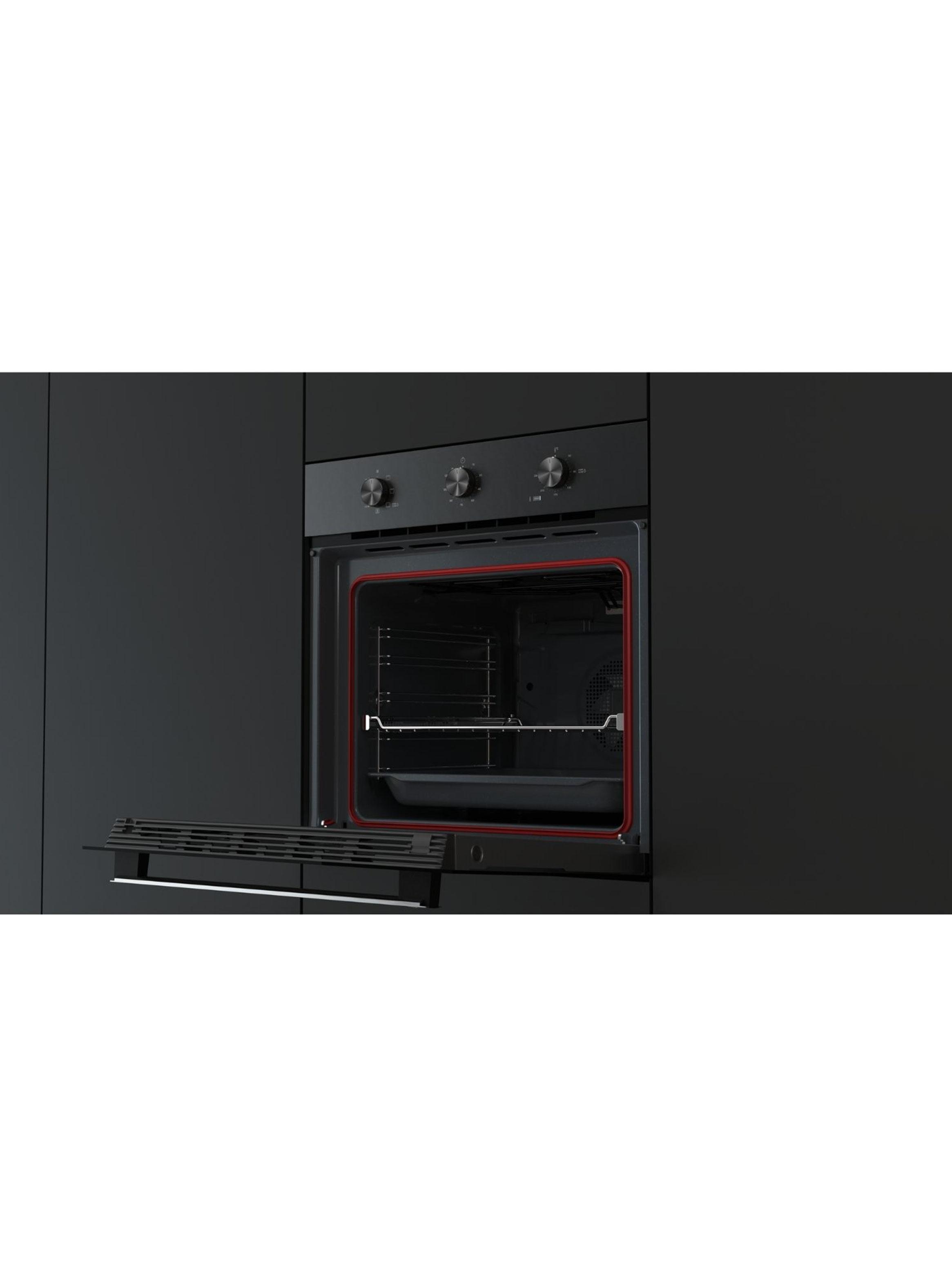 Horno Empotrable con Convector 63 Litros HSB 6150 FBK-6