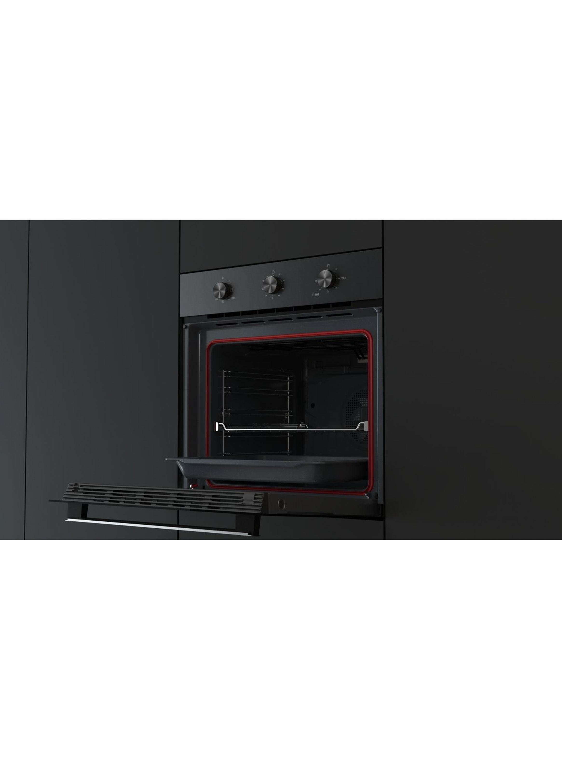 Horno Empotrable con Convector 63 Litros HSB 6150 FBK-8