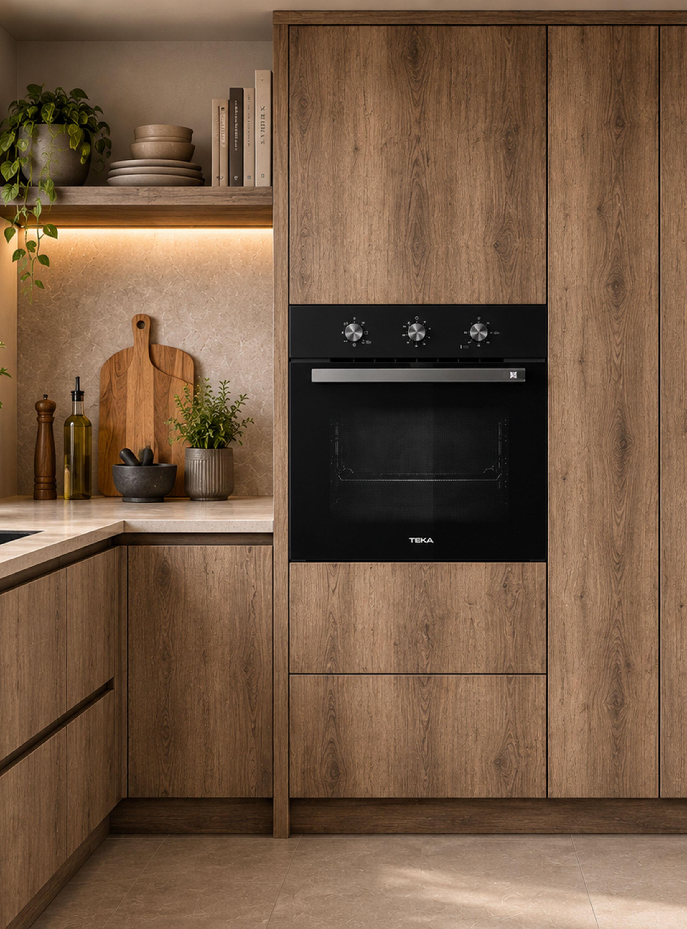 Horno Empotrable con Convector 63 Litros HSB 6150 FBK-10