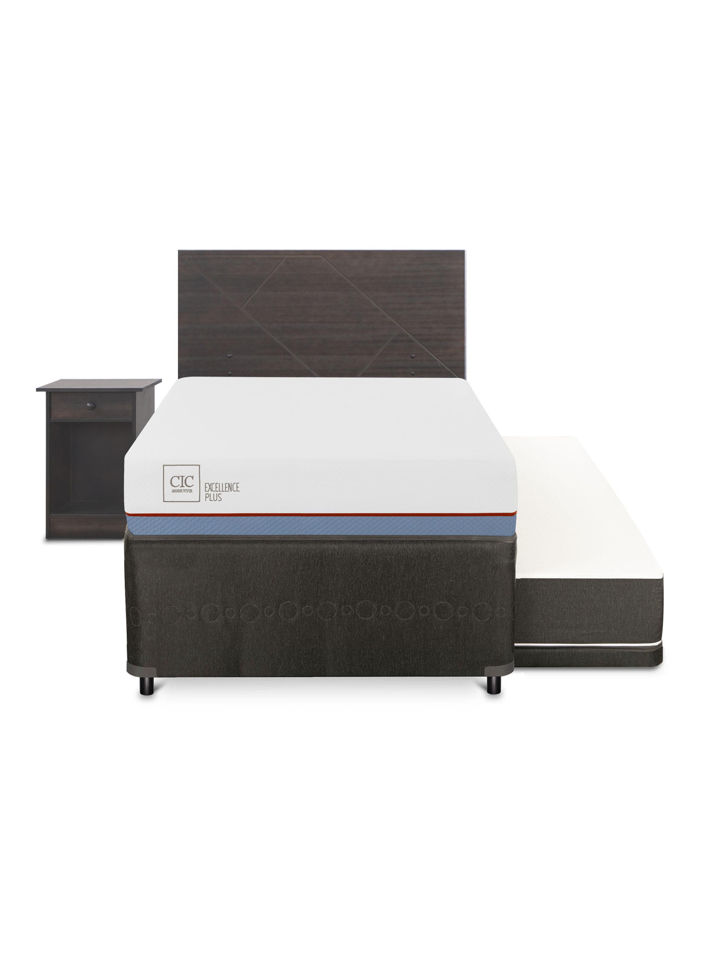 Diván Excellence Plus Back 1.5 Plazas + Muebles Villarrica-2