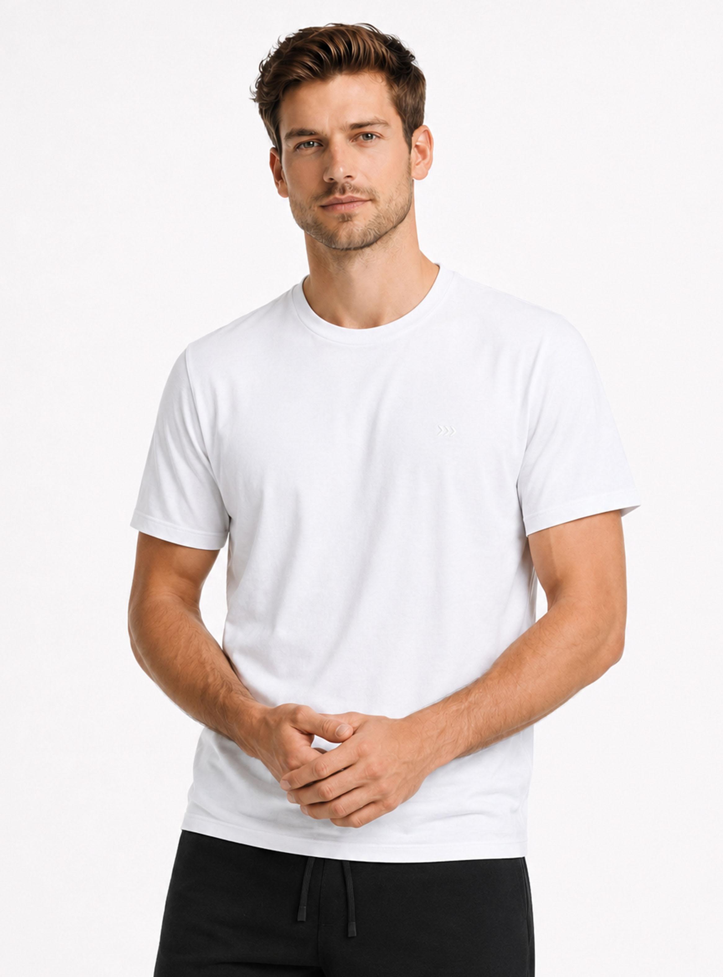 Polera Cuello Redondo Manga Corto-0