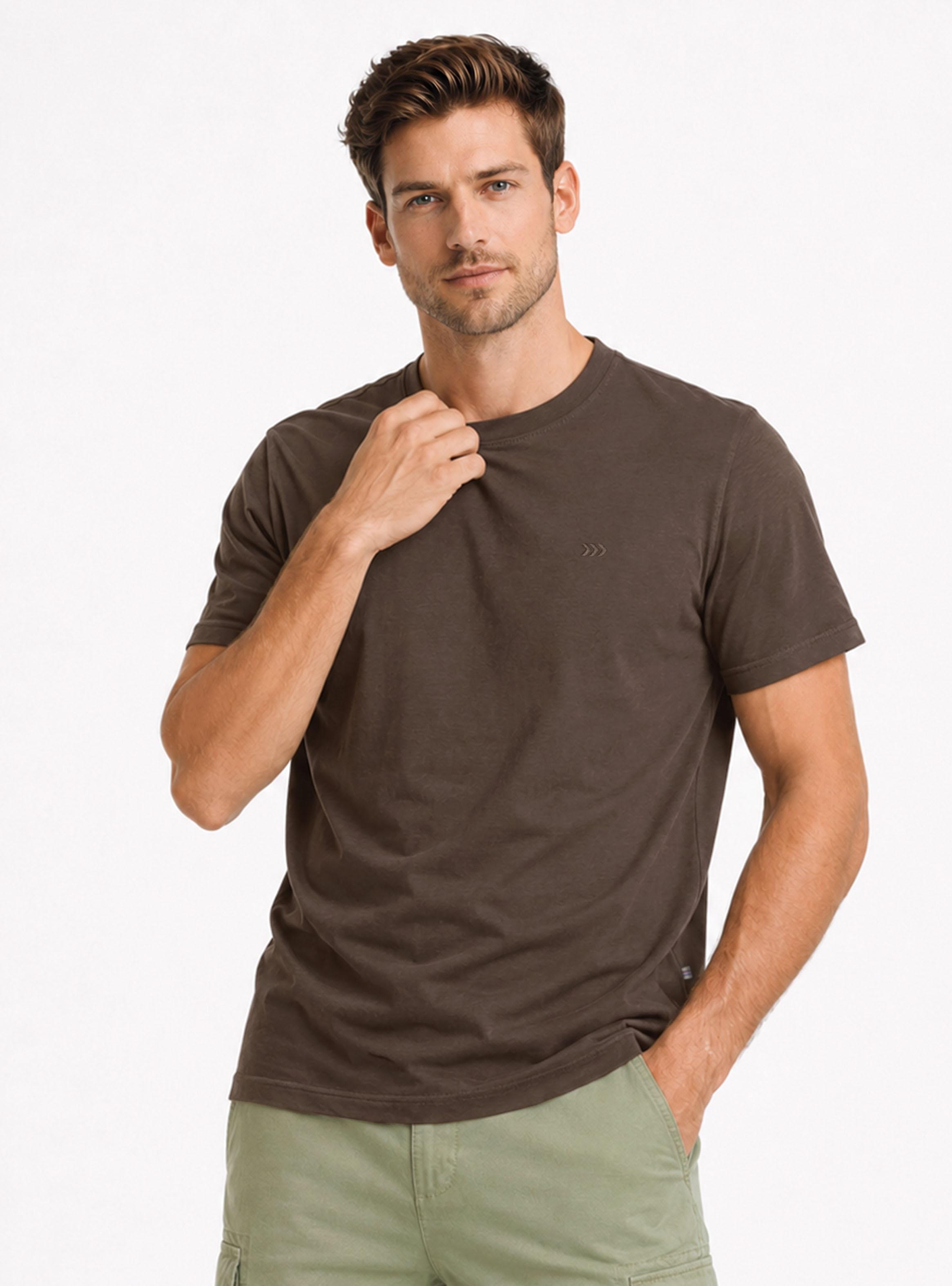 Polera Cuello Redondo Manga Corto-0