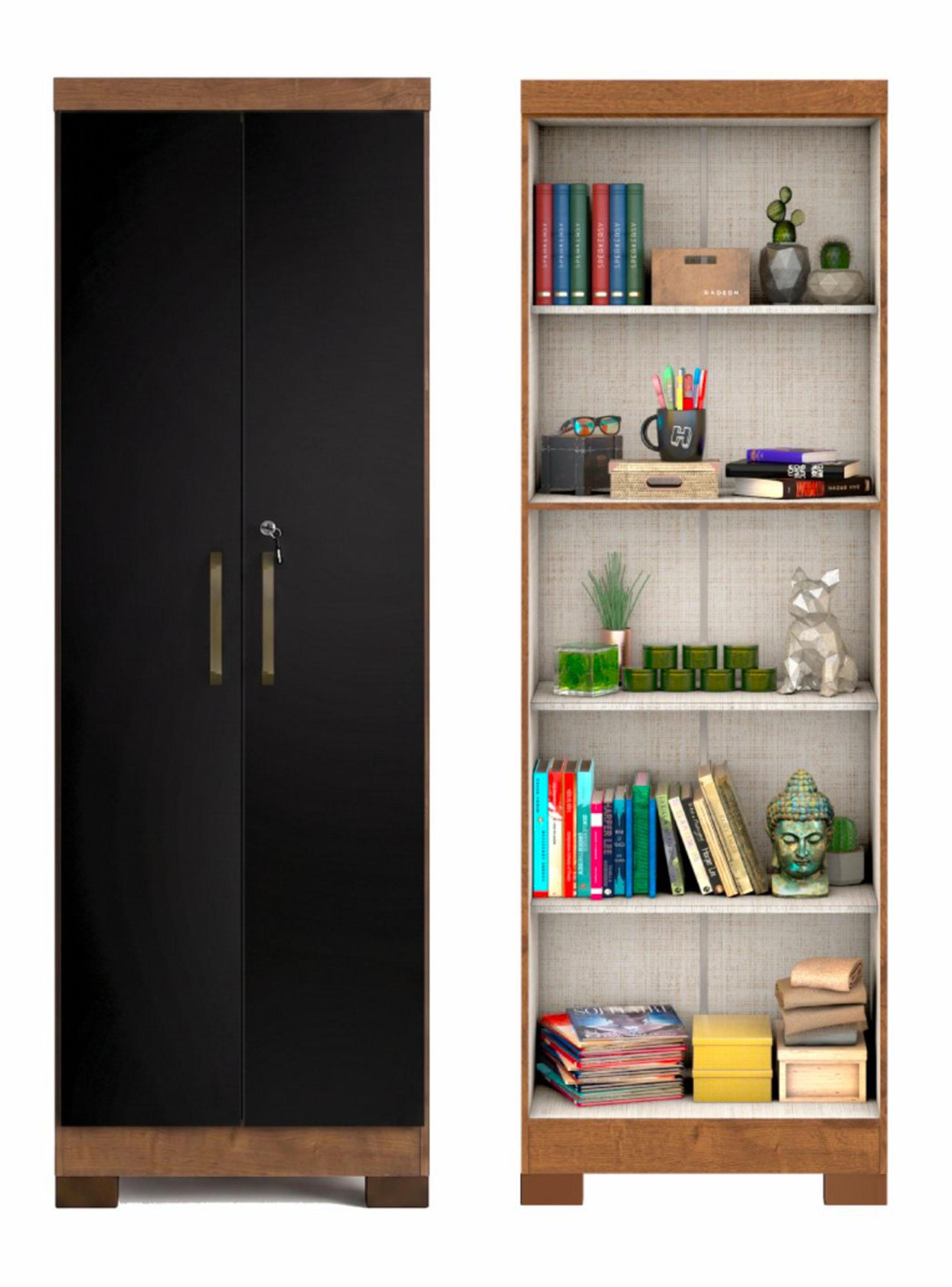 Mueble Alacena Armario Multiuso 2 Puertas con Llave MDP-2